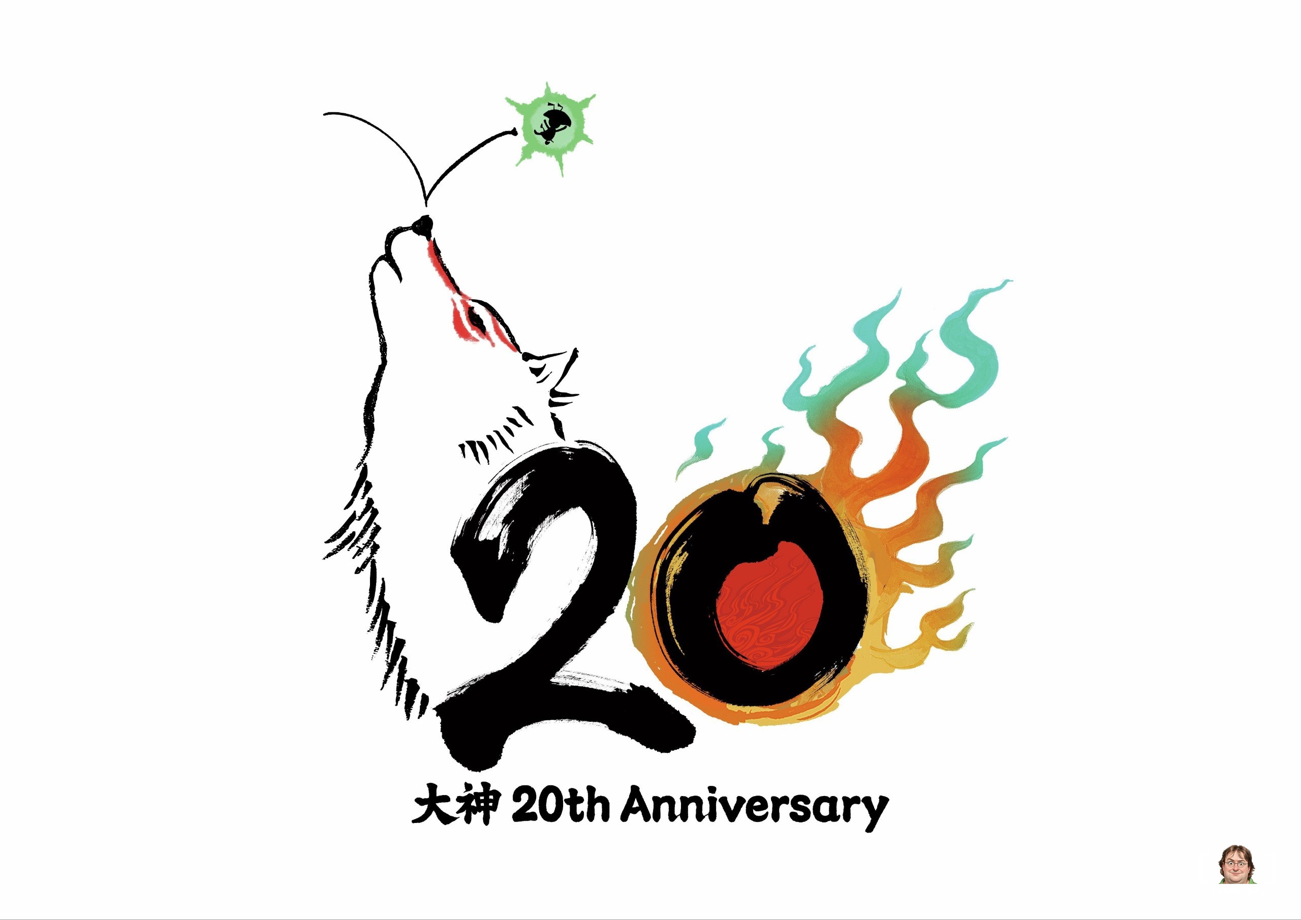Capcom Unveils Okami's 20th Anniversary Logo and Website