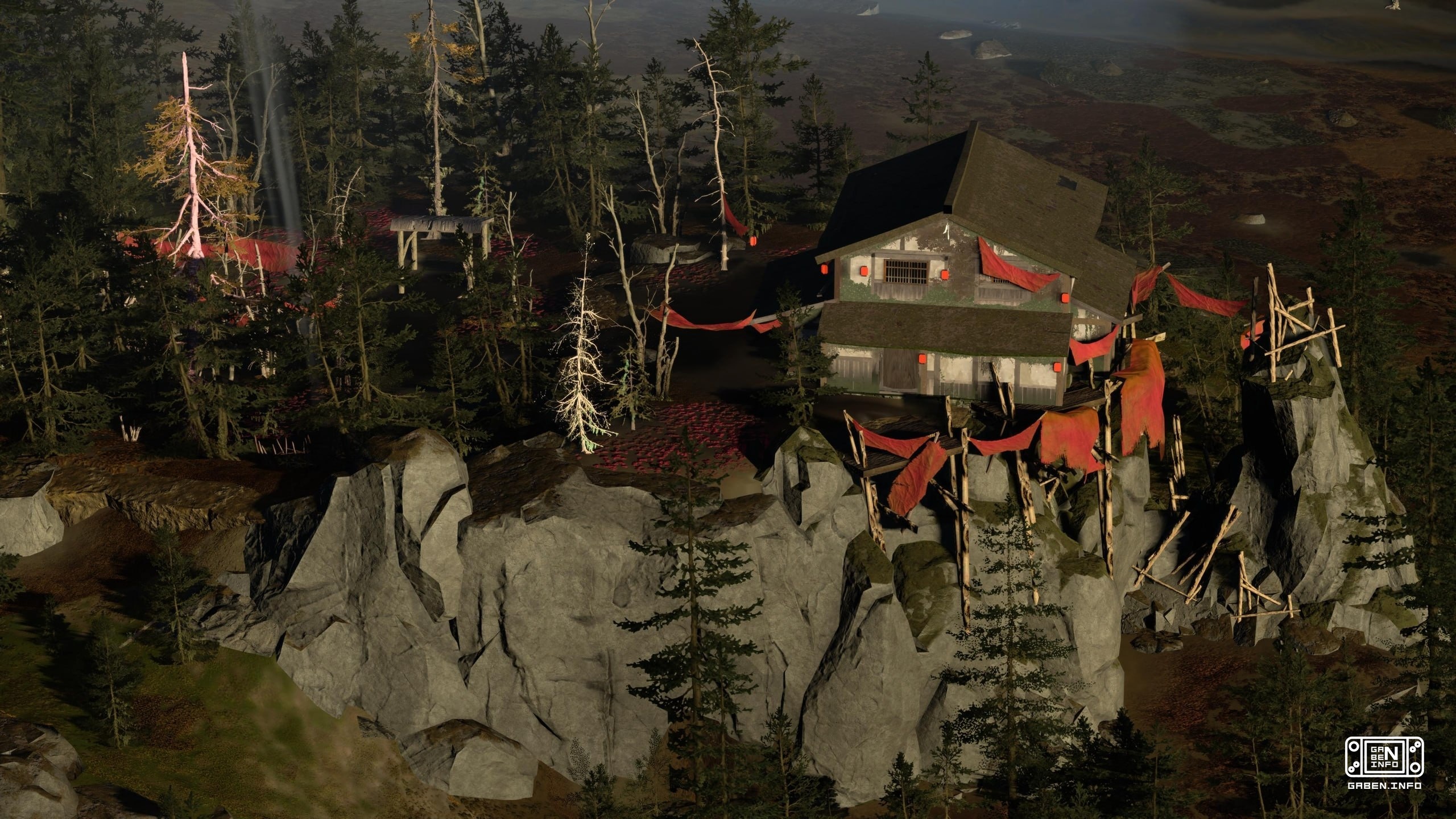 A first look at the new region in Ghost of Yotei, which will be released as a paid expansion to Echoes of Sekigahara fro...
