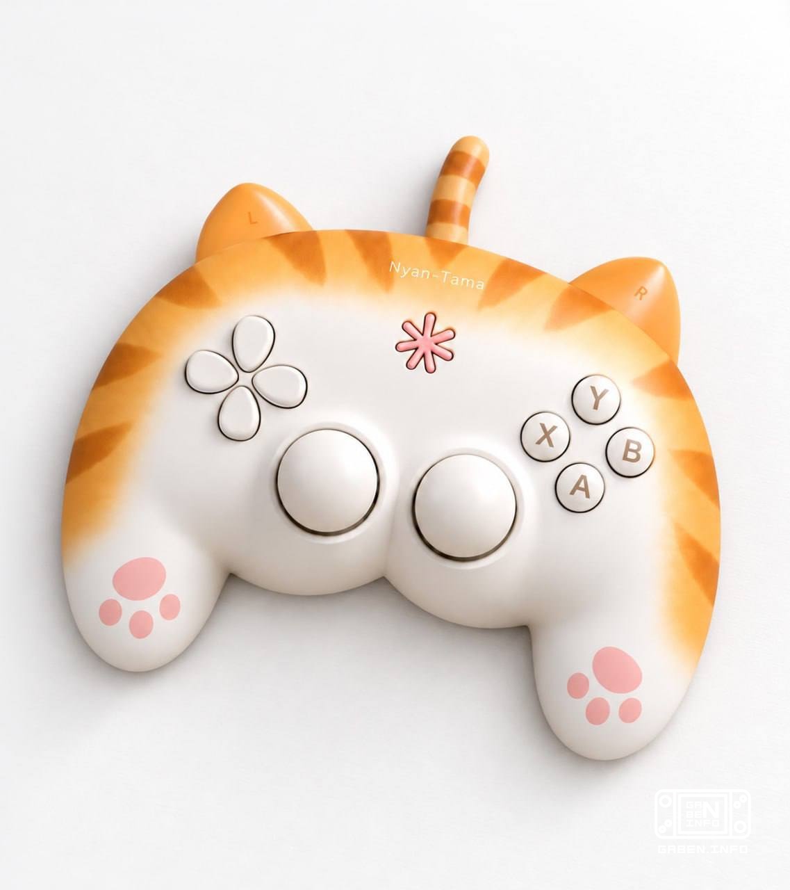 Kontroler yang sempurna untuk kucing Di internet, mereka menemukan gamepad dengan stik-stick seperti kucing.