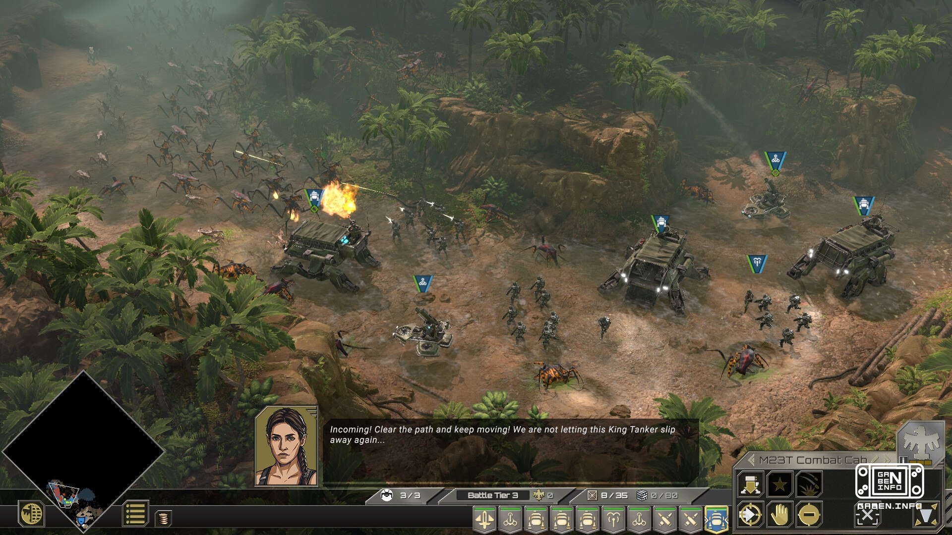 ️ For the strategy of the same upcoming film, Starship Troopers: Terran Command fully introduces the DLC Tropical Terror...