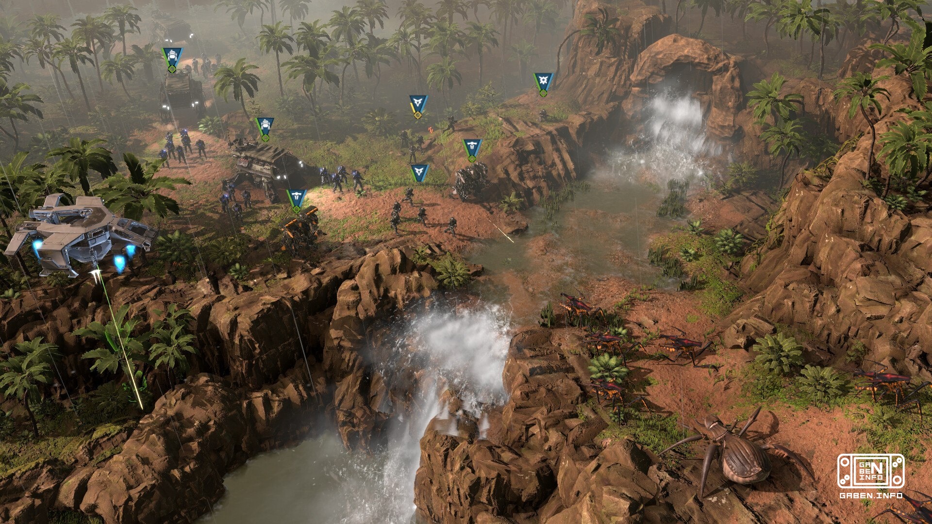 ️ For the strategy of the same upcoming film, Starship Troopers: Terran Command fully introduces the DLC Tropical Terror...