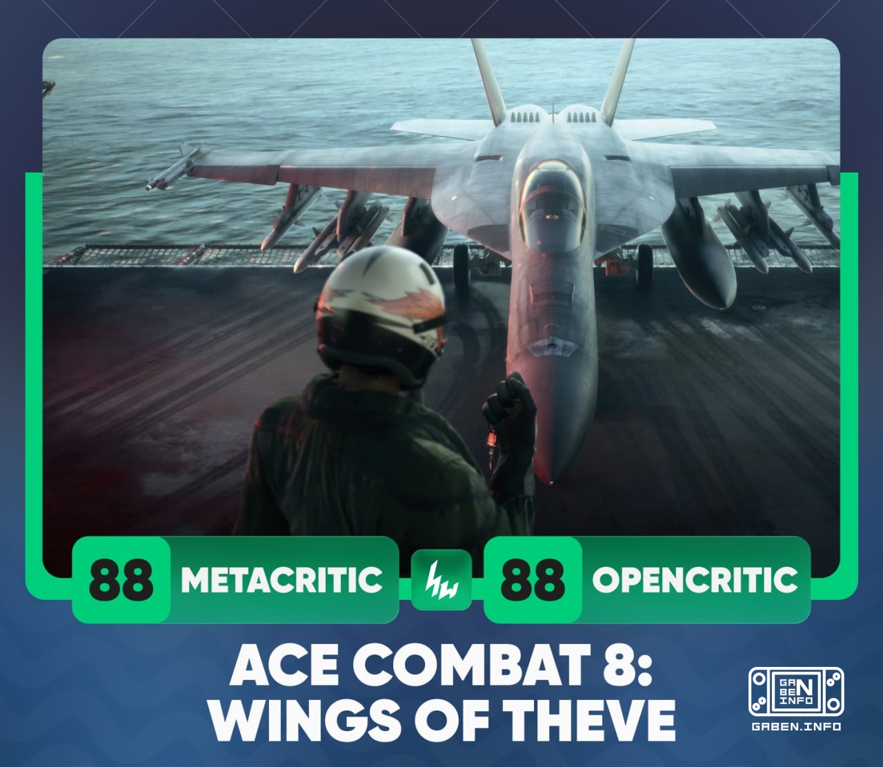 Ace Combat 8: Wings of Theve new plane-shooter dashboard Press ratings: • PSX Brasil 10/ 10 • MonsterVine 10/ 10 • DualS...