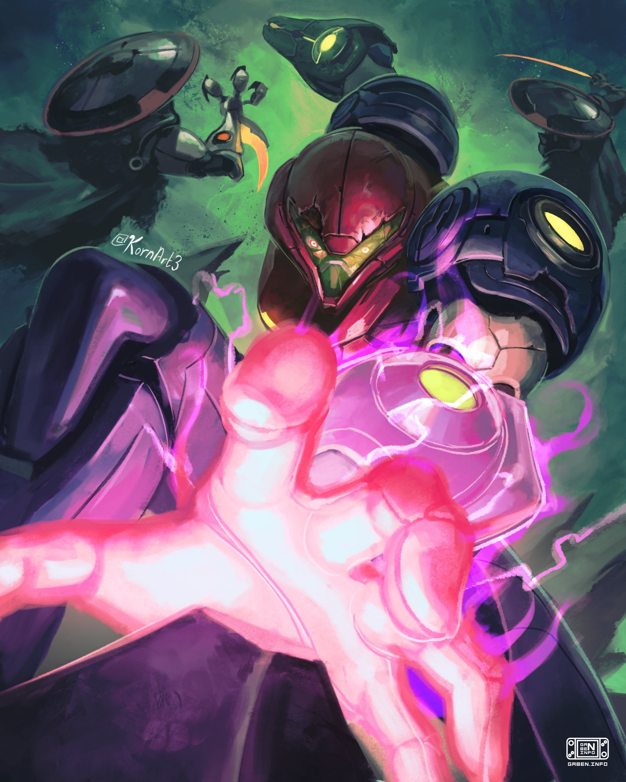METROID RAVENOUS by KornArt3 @hypewave