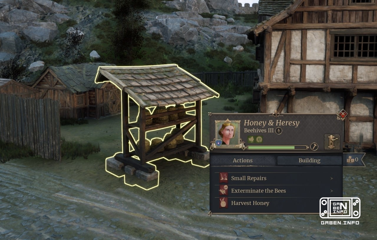 In The Guild 1 Remake: Europa 1410 added bees Now the characters can start their own hives with a swarm of bees to colle...