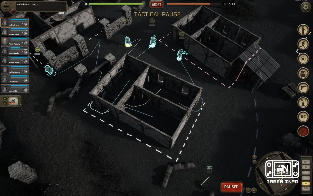 Violence of Action: announced World War II Team tactics Violence of Action a real-time tactical strategy with an active ...