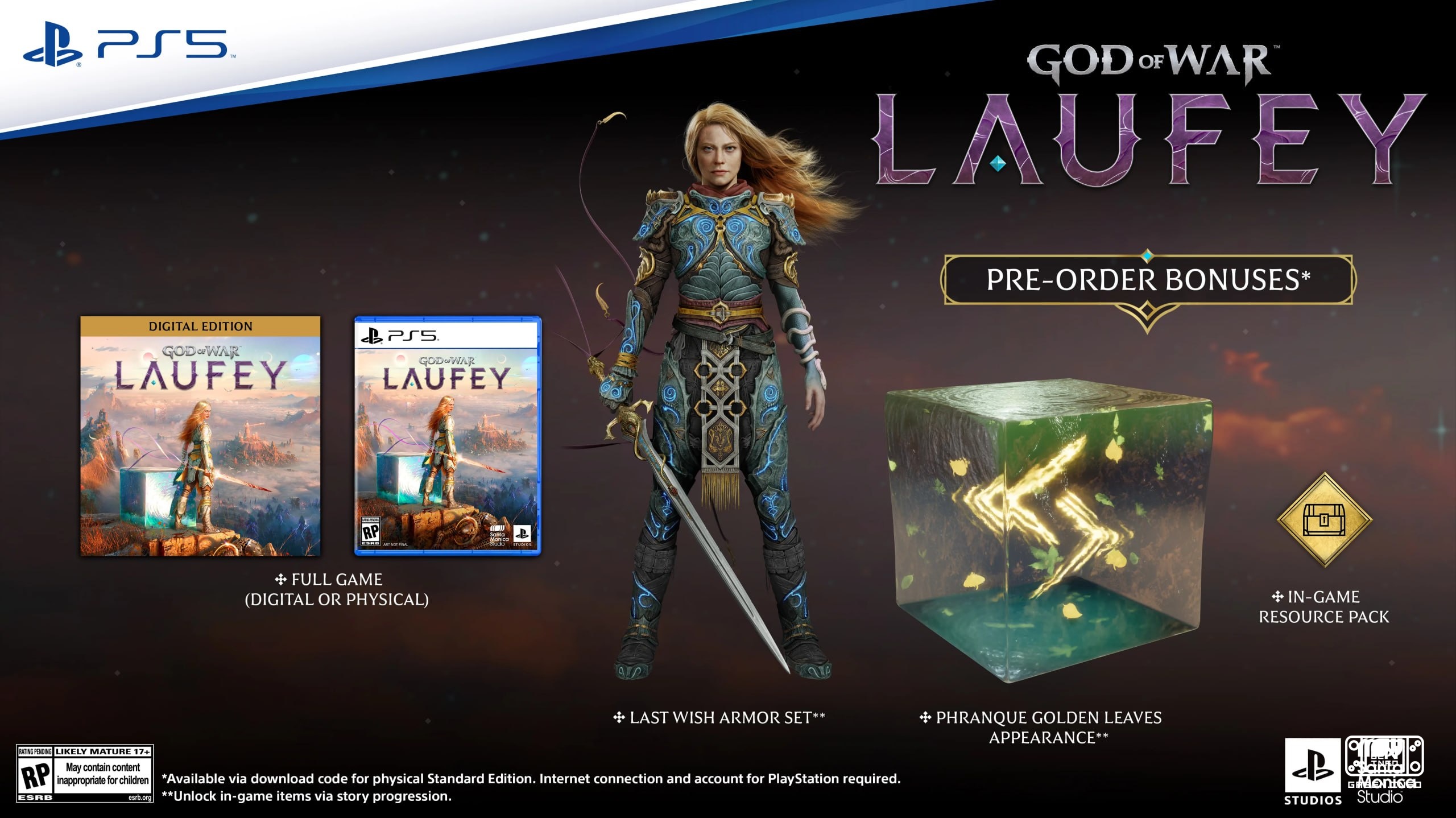 Sony has announced that the PlayStation Store will open digital pre-orders for God of War: Laufey on September 29. The r...