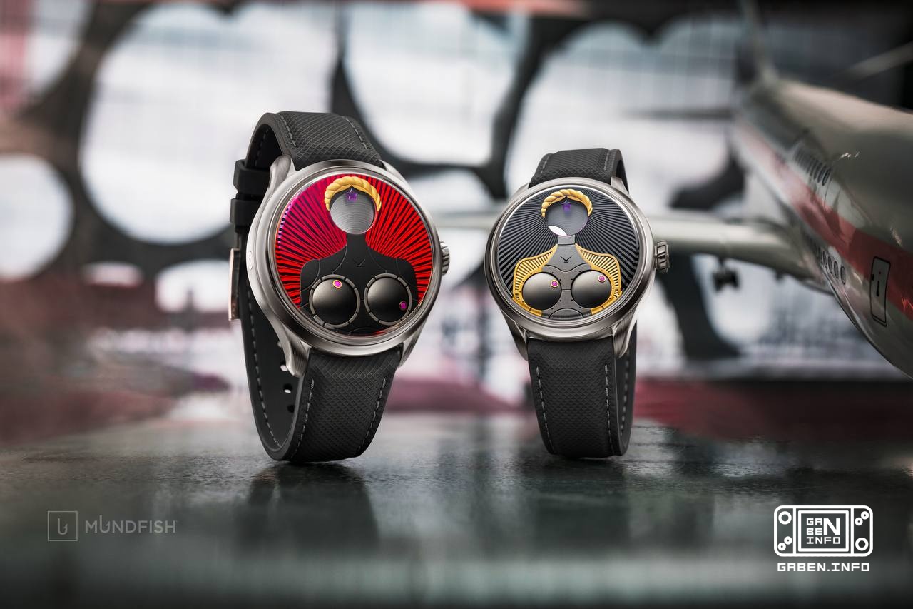 Atomic Heart is going to release a limited time slot with the twins' spinning nipples. The clock is manufactured by Manu...