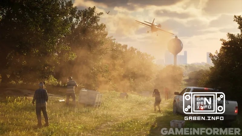 อีก 3 ภาพจอของ GTA VI ที่แสดงอากาศที่แตกต่างกัน