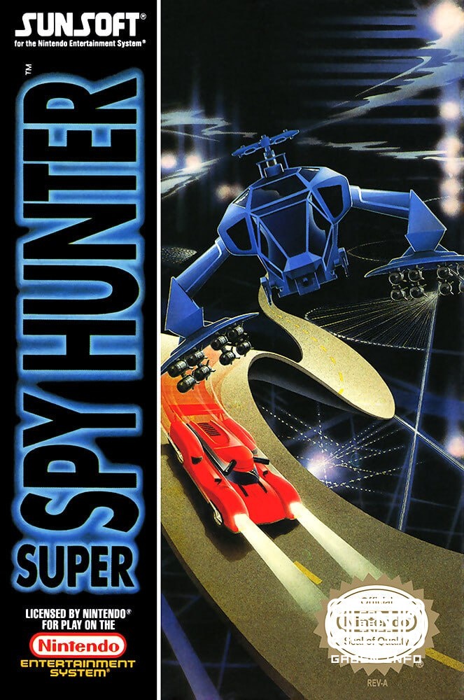 The original Spy Hunter by Bally was released on arcades back in 1983 and was a huge success. In 1987 Sunsoft licensed S...