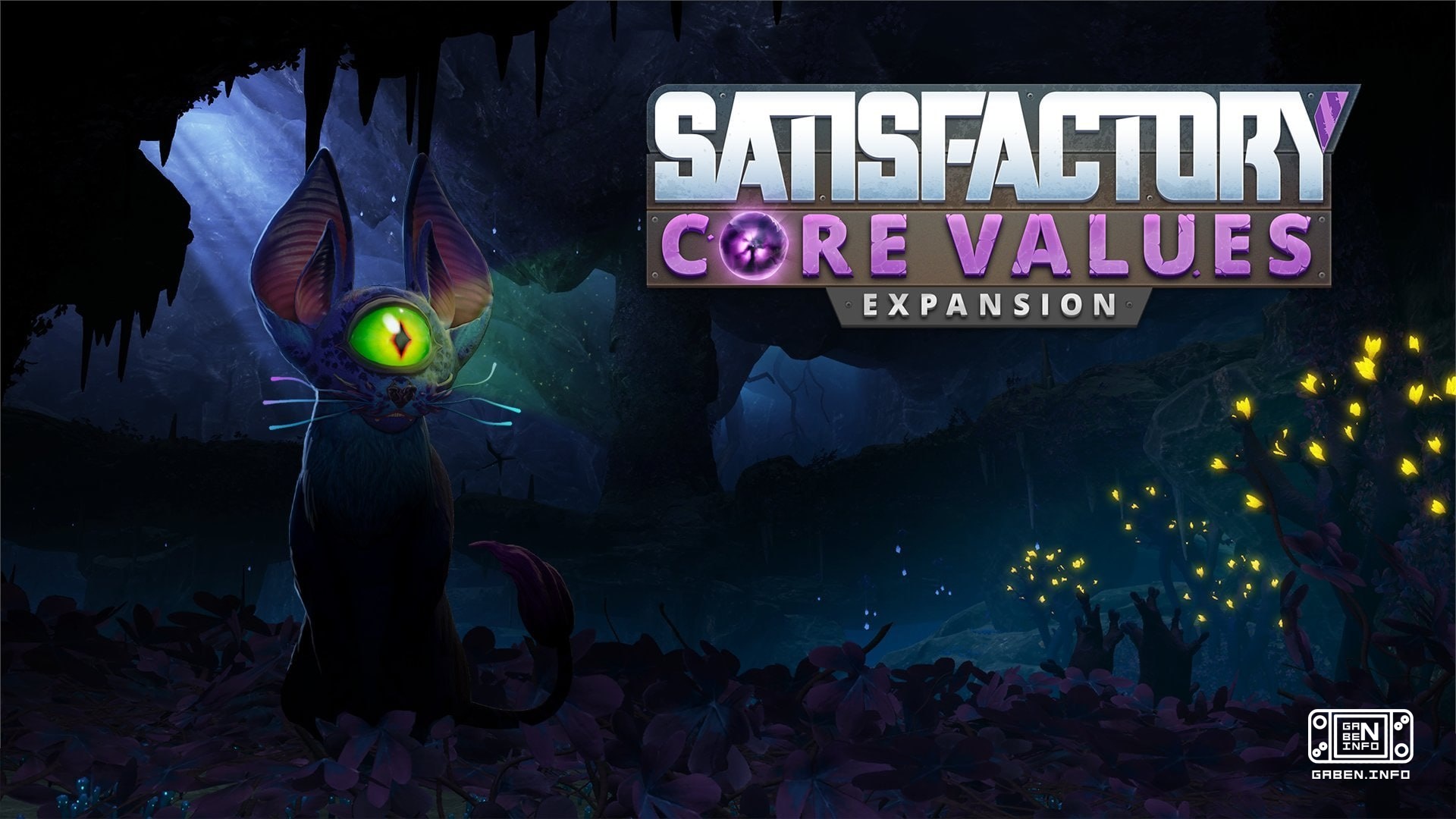 Satisfactory将获得首个付费的Core Values补充程序, 这将让你去地下探险, 寻找新的生物,生物,以及一些神秘的猫,