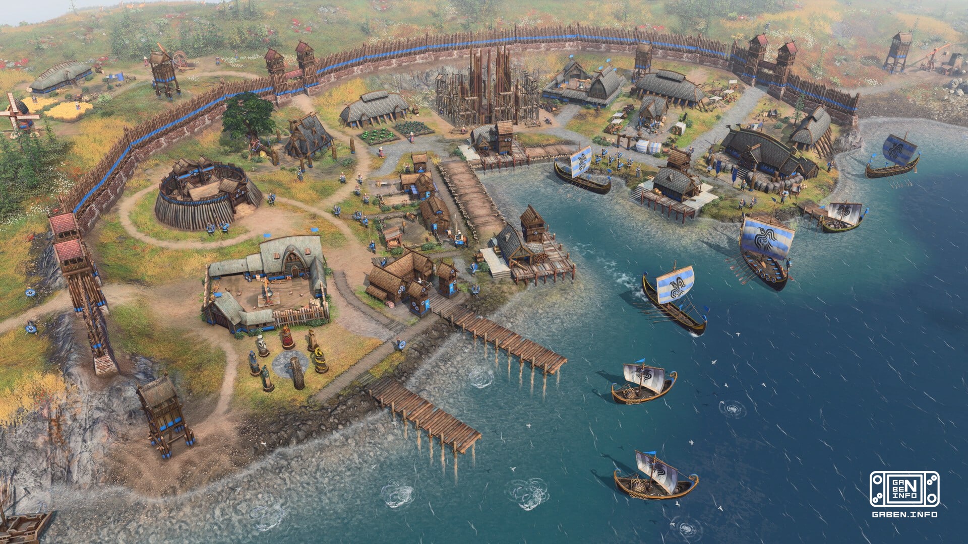 A pre-order of the Raiders of the North add-on for the game Age of Empires IV: Anniversary Edition (not available in Rus...