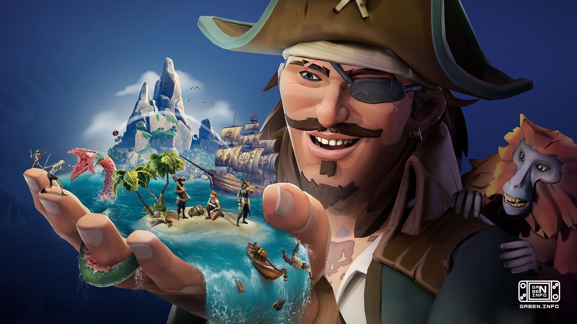 Sea of Thieves akan menurunkan berat badan dua kali lipat Patch berikutnya akan memotong berat permainan menjadi dua kal...