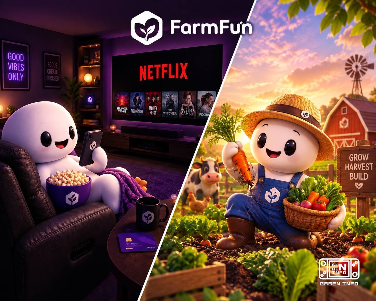 A farm that you can grow directly from your phone! Create your own farm, grow your crops and grow your farm all in one g...