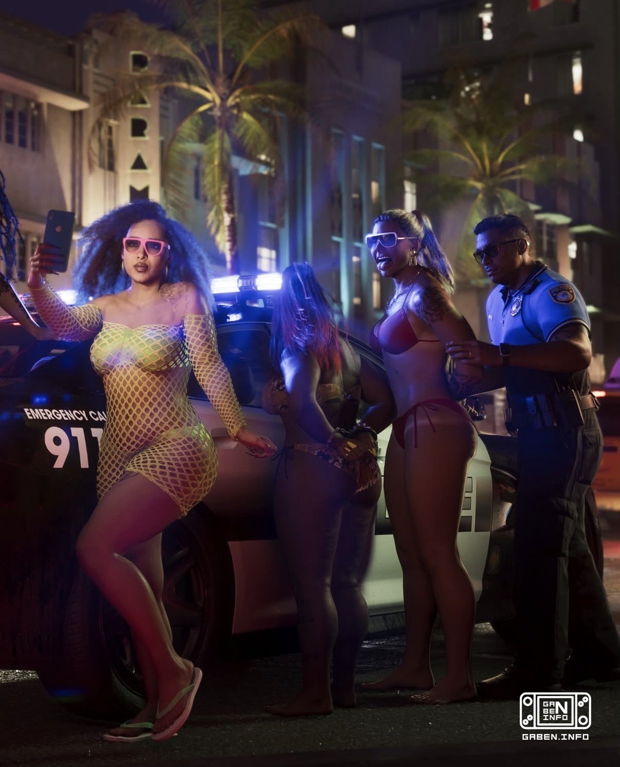 GTA VI의 몇 장의 스크린샷을 더 보시면 곧 게임 전체를 조각으로 만들 수 있을 겁니다!
