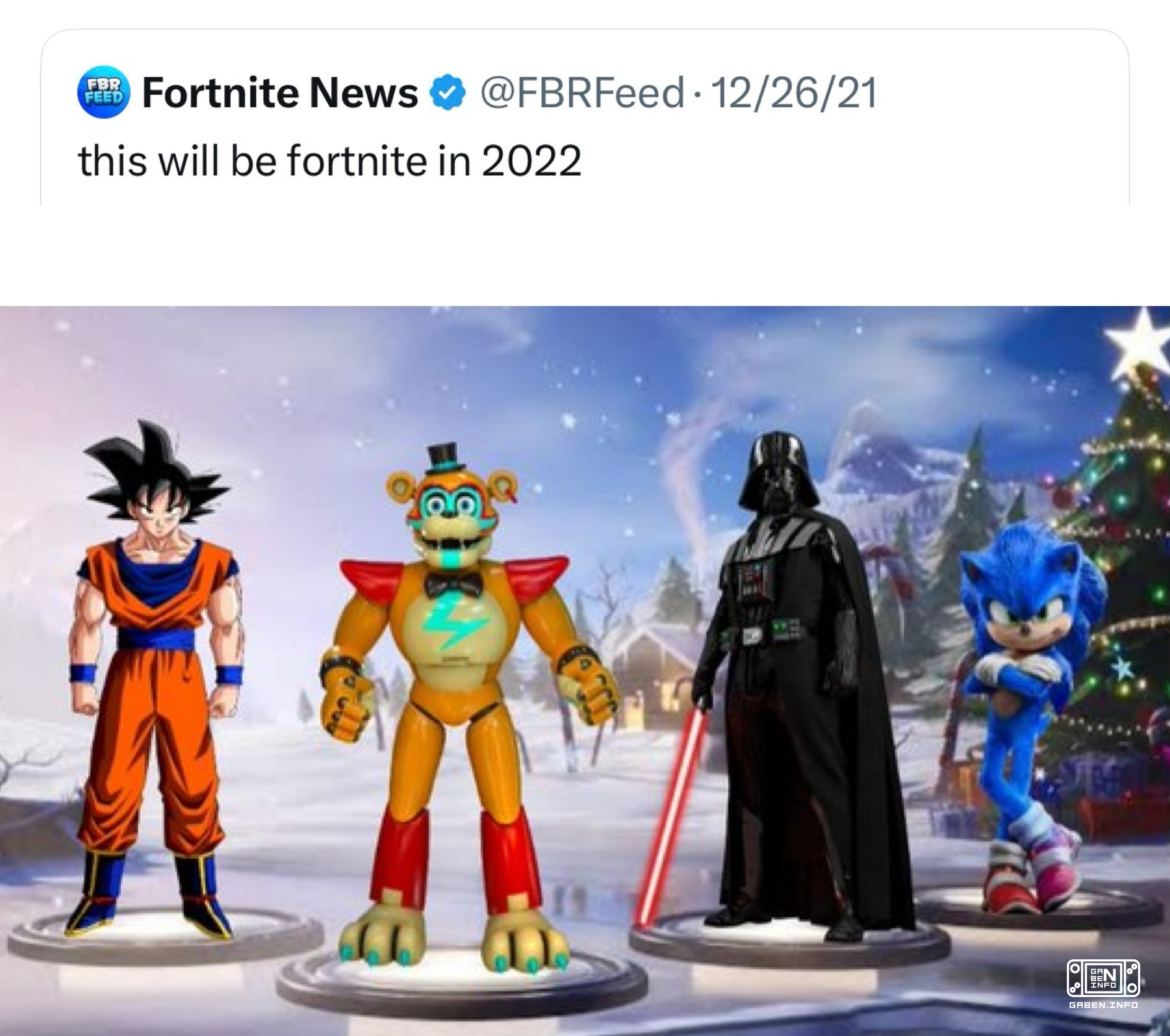 That's what Fortnite will be in 2022 Five years ago, when the Internet was haunted by a pickache of Persians from the mo...