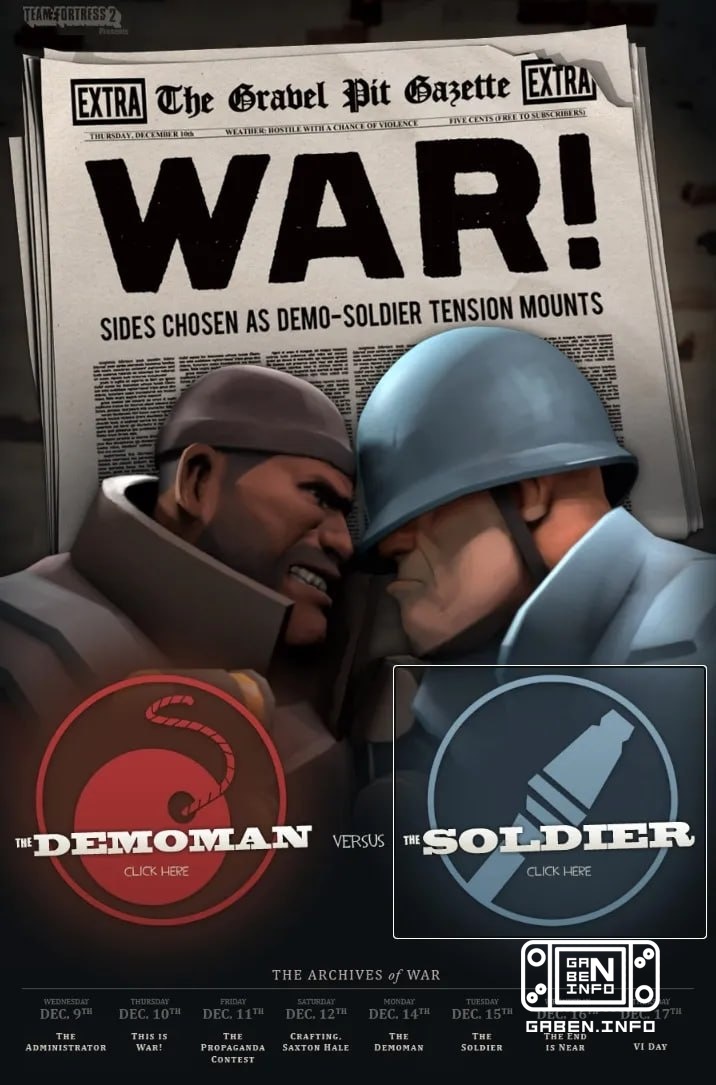 Valve is back to the firm style of Team Fortress 2 updates . The list of changes to the new update was formulated as a t...