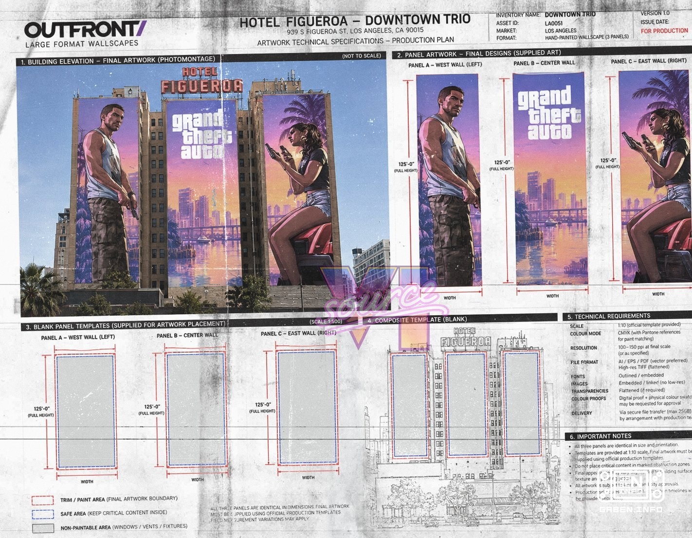GTA 6 could once again occupy the iconic Figueroa Hotel in Los Angeles. The network has leaked images of the Outfront La...