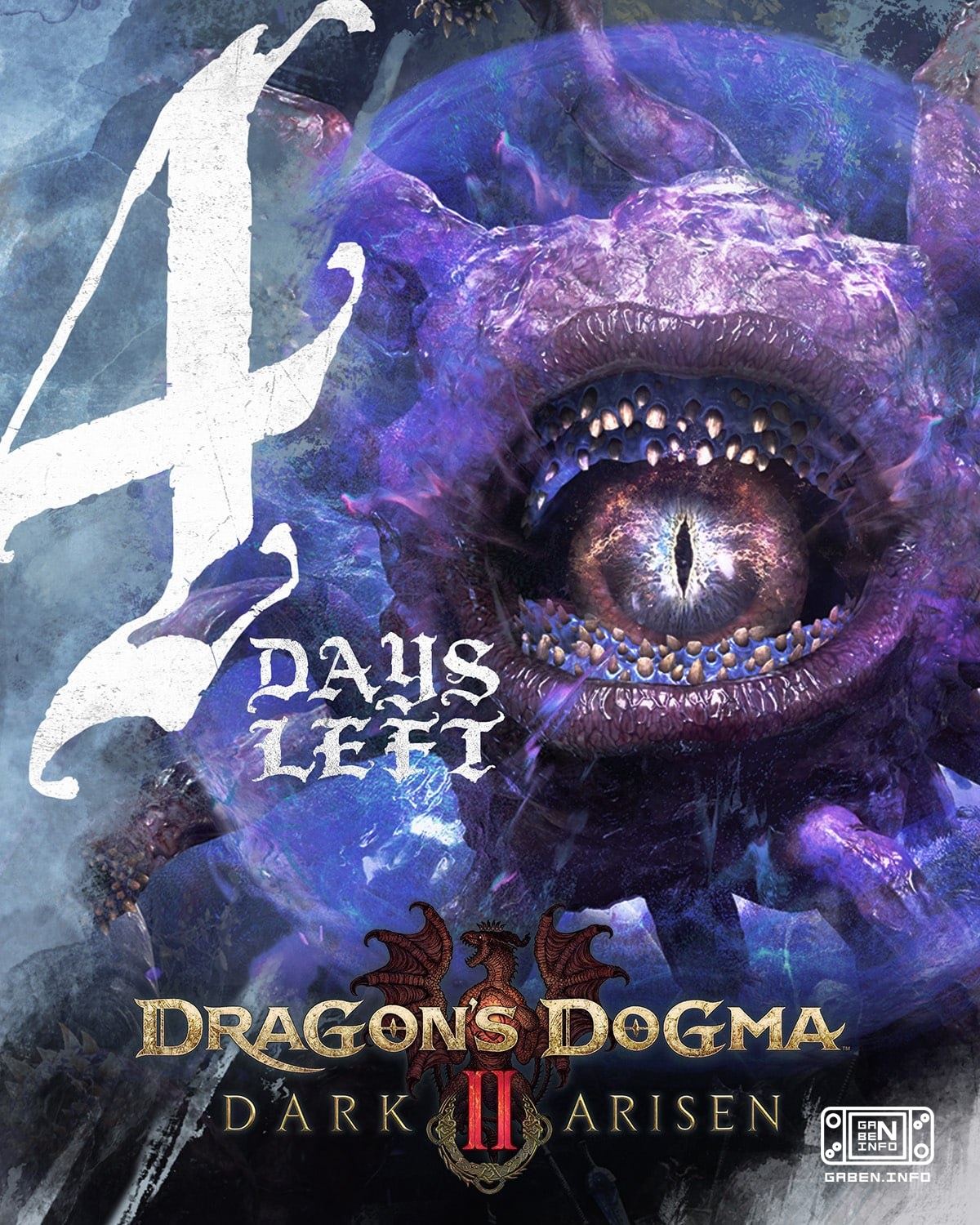 ตาที่น่ากลัวเหมือน Dragon's Dogma 2: Dark Arisen ออกใน 4 วัน