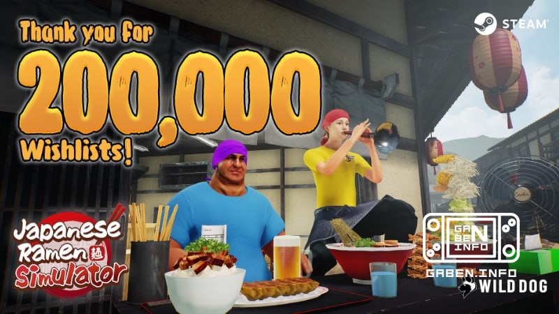 یک شبیه ساز با همبستگی ژاپنی Ramen Simulator در ۹ اکتبر منتشر می شود. 200 هزار دوست و دوست تصمیم گرفته اند که هماهنگی و ...