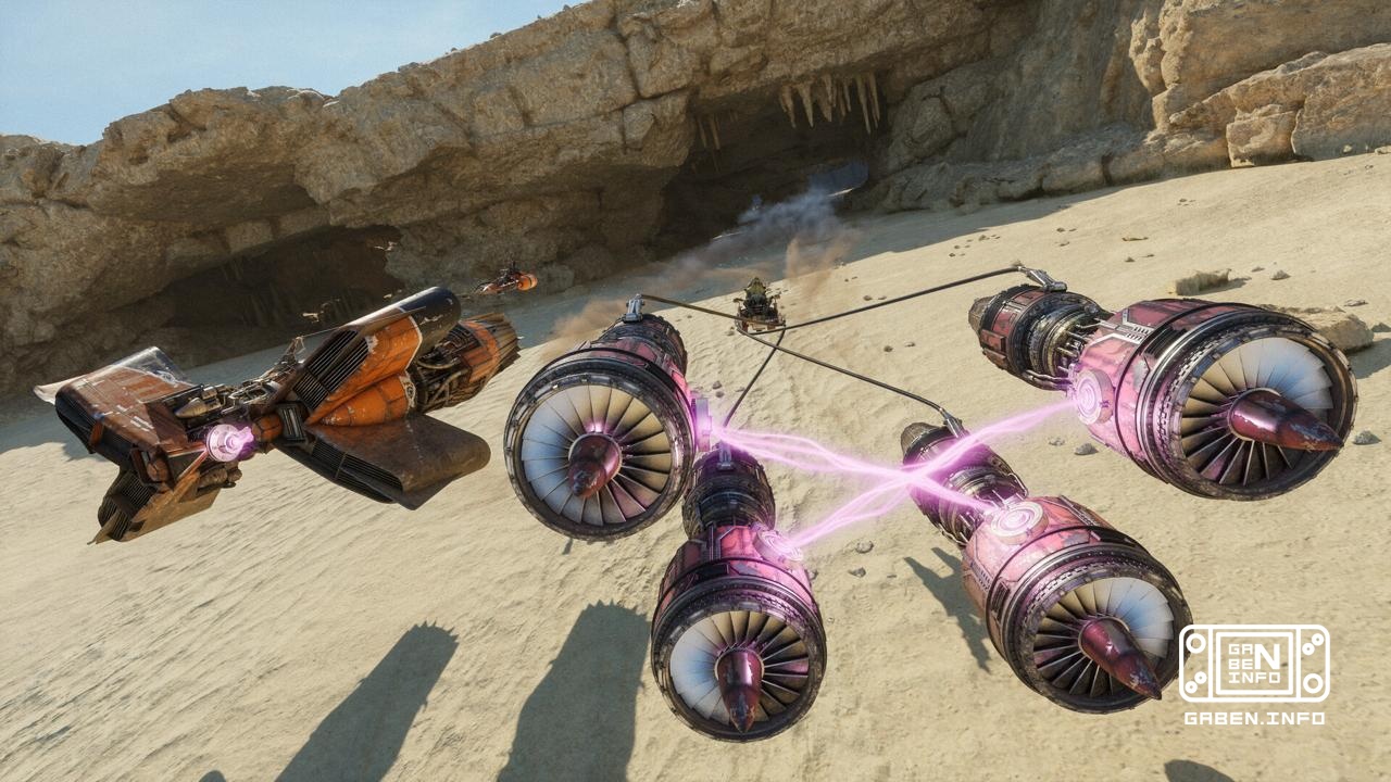 Star Wars: Galactic Racer در حال حاضر در رایانه های شخصی و کنسول ها در دسترس است. این بازی مسابقه ی آرکید با ارزش ترین ب...