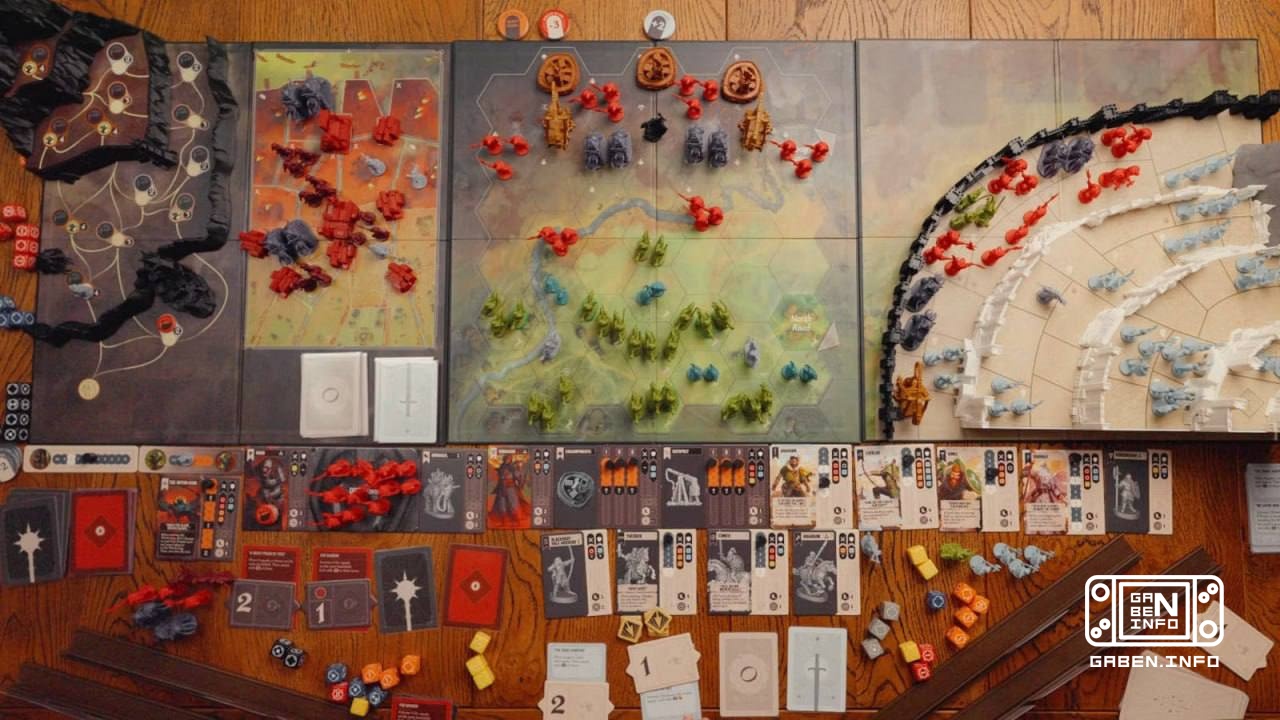 The Lord of the Rings: The King's Gambit is a new board game. Players will have to take part in several major events: th...