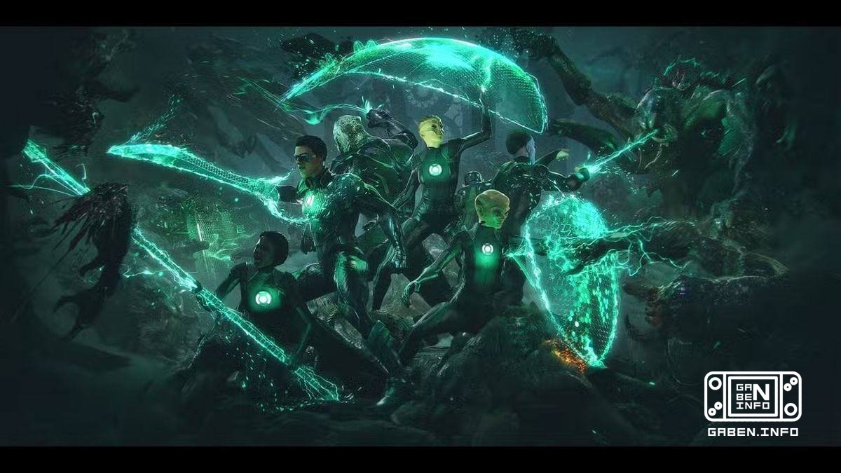 Concept art for the cancelled HBO Max series Green Lanterns: The series was supposed to take place in two time periods: ...