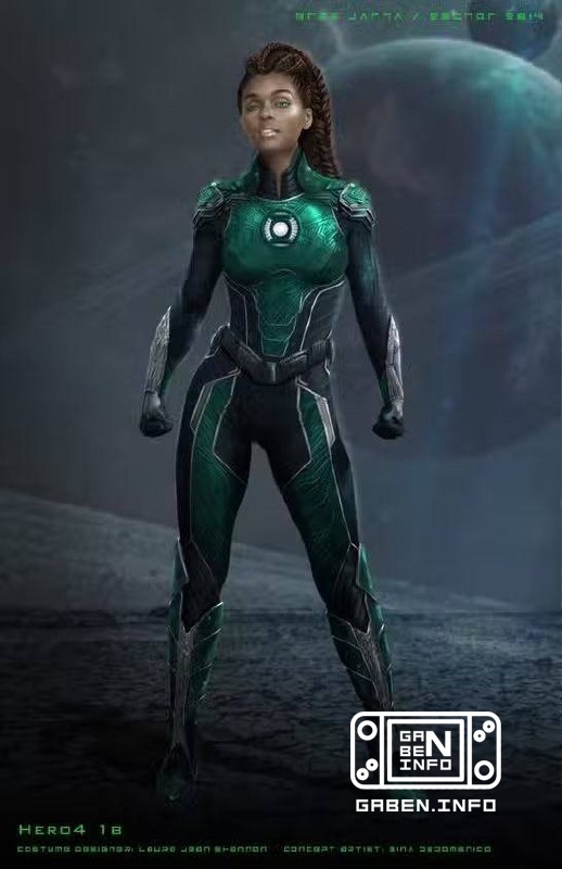 Concept art for the cancelled HBO Max series Green Lanterns: The series was supposed to take place in two time periods: ...