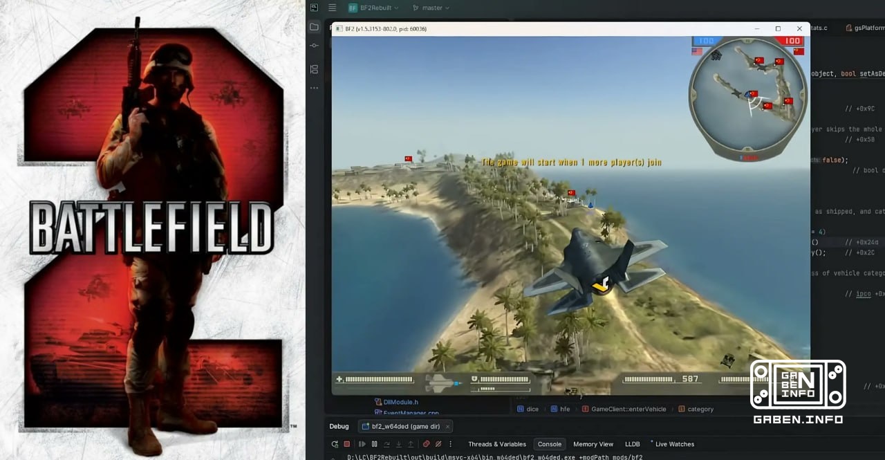 Fans will revive Battlefield 2 after 8 years of reverse-engineering The enthusiast with Nick LifeCoder promised to soon ...
