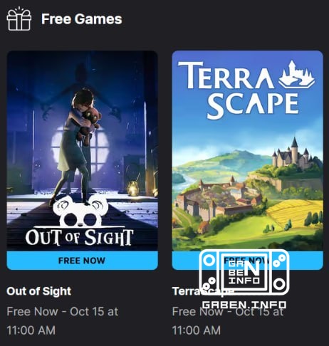 Чуть не забыл. В Epic Games Store можно бесплатно добавить в свою библиотеку: 🛒 Out of Sight 🛒 TerraScape Мелочь, а прия...