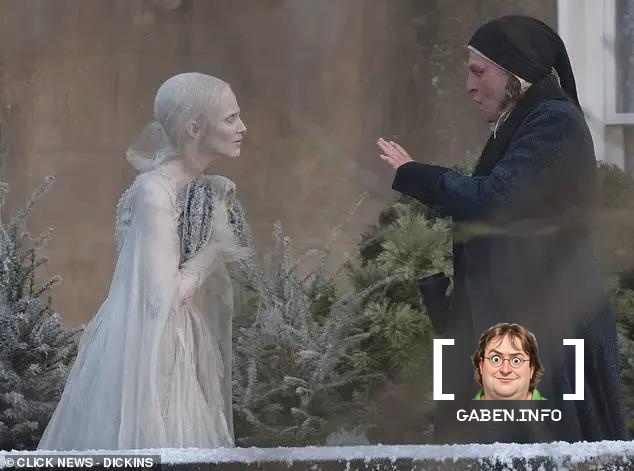 Photos from the set of “A Christmas Carol” by Ty West (“X”, “Pearl”, “Maxine XXX”) have appeared online, in which you ca...