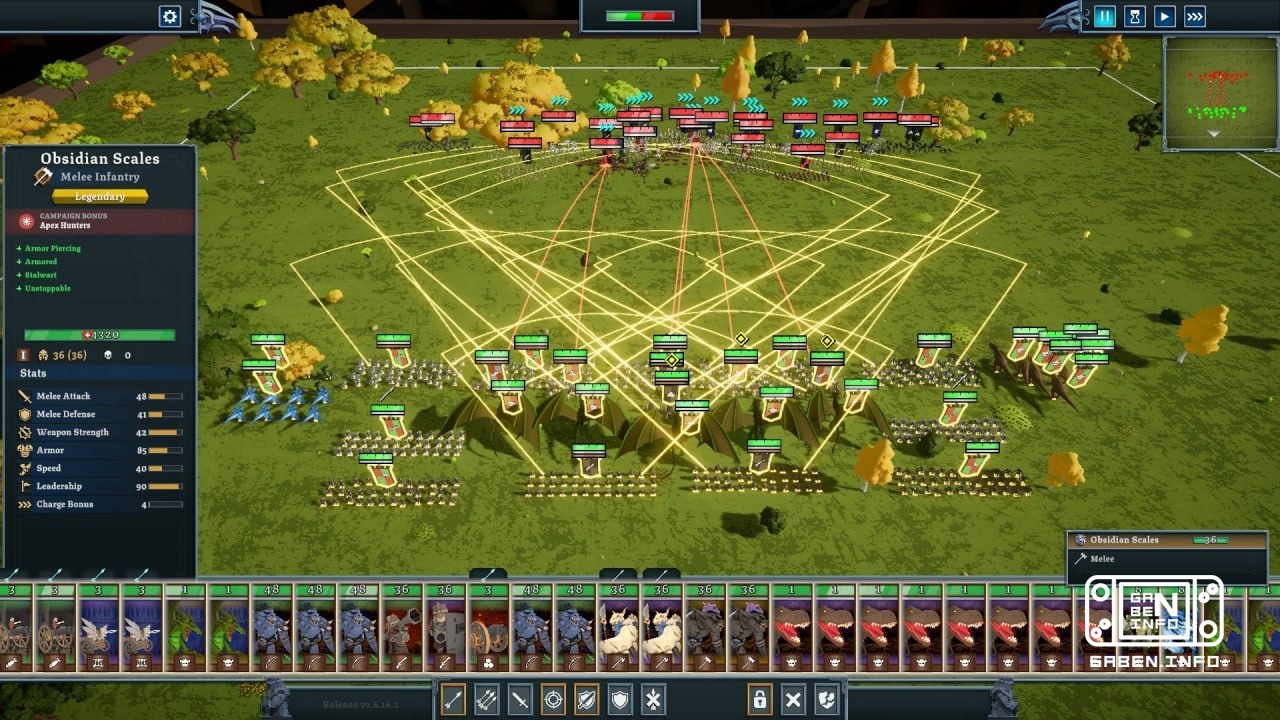 Update 1.10.14 includes a complete reworking of the AI army management logic. Now instead of attacking the nearest unit,...