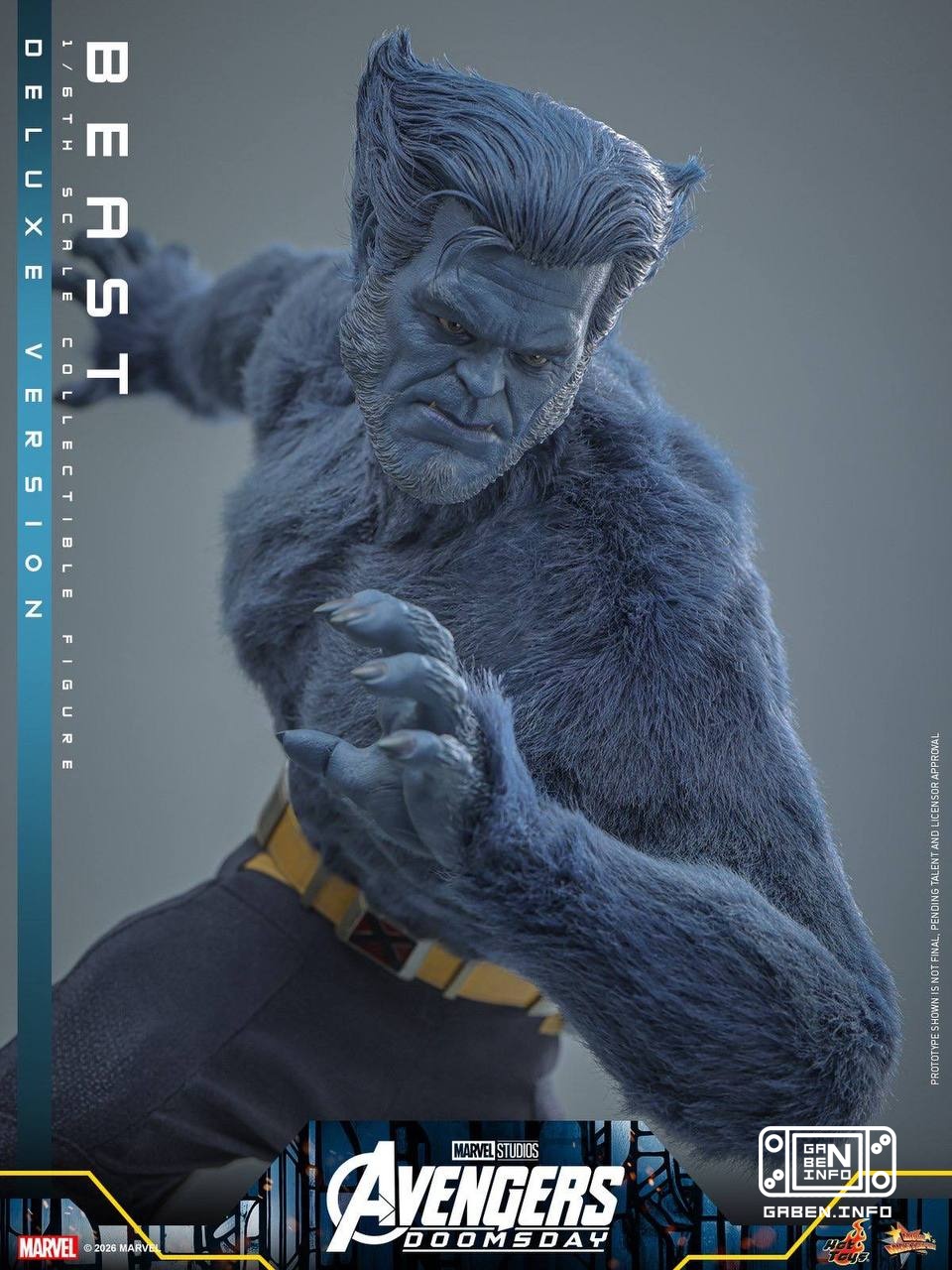 Hot Toys показали фигурку Зверя по фильму «Мстители: Доктор Дум».