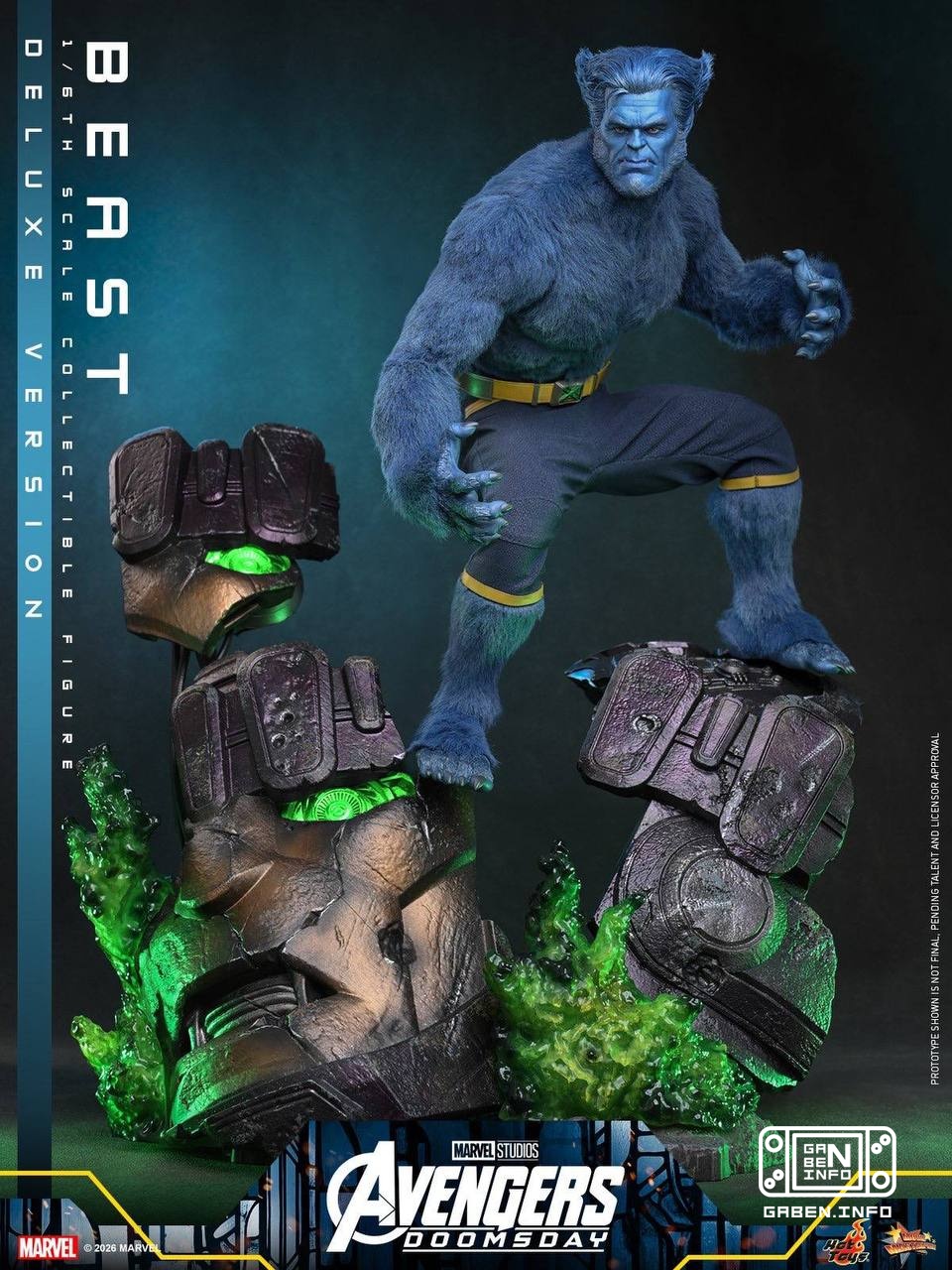 Hot Toys показали фигурку Зверя по фильму «Мстители: Доктор Дум».