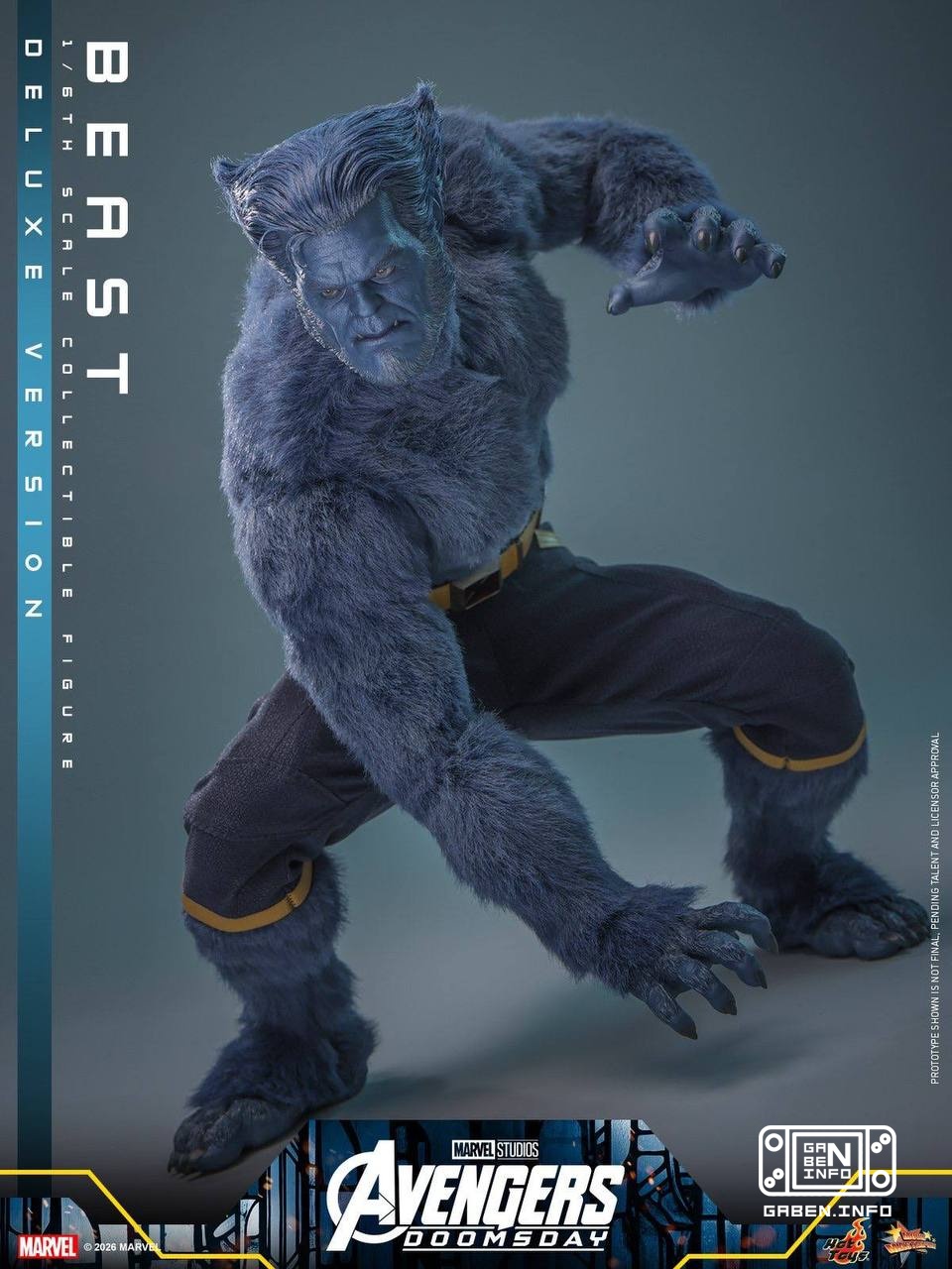 Hot Toys показали фигурку Зверя по фильму «Мстители: Доктор Дум».