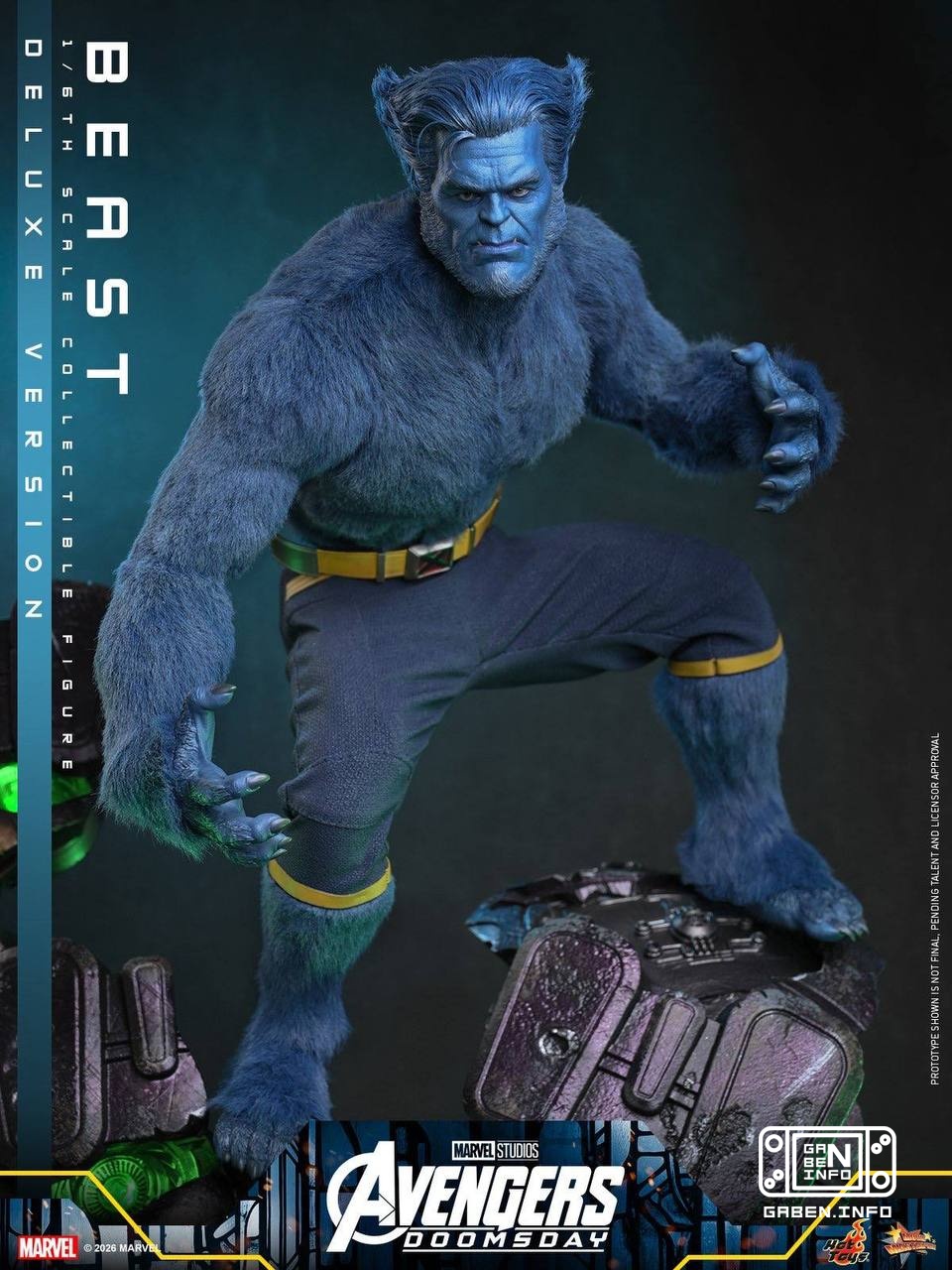 Hot Toys показали фигурку Зверя по фильму «Мстители: Доктор Дум».