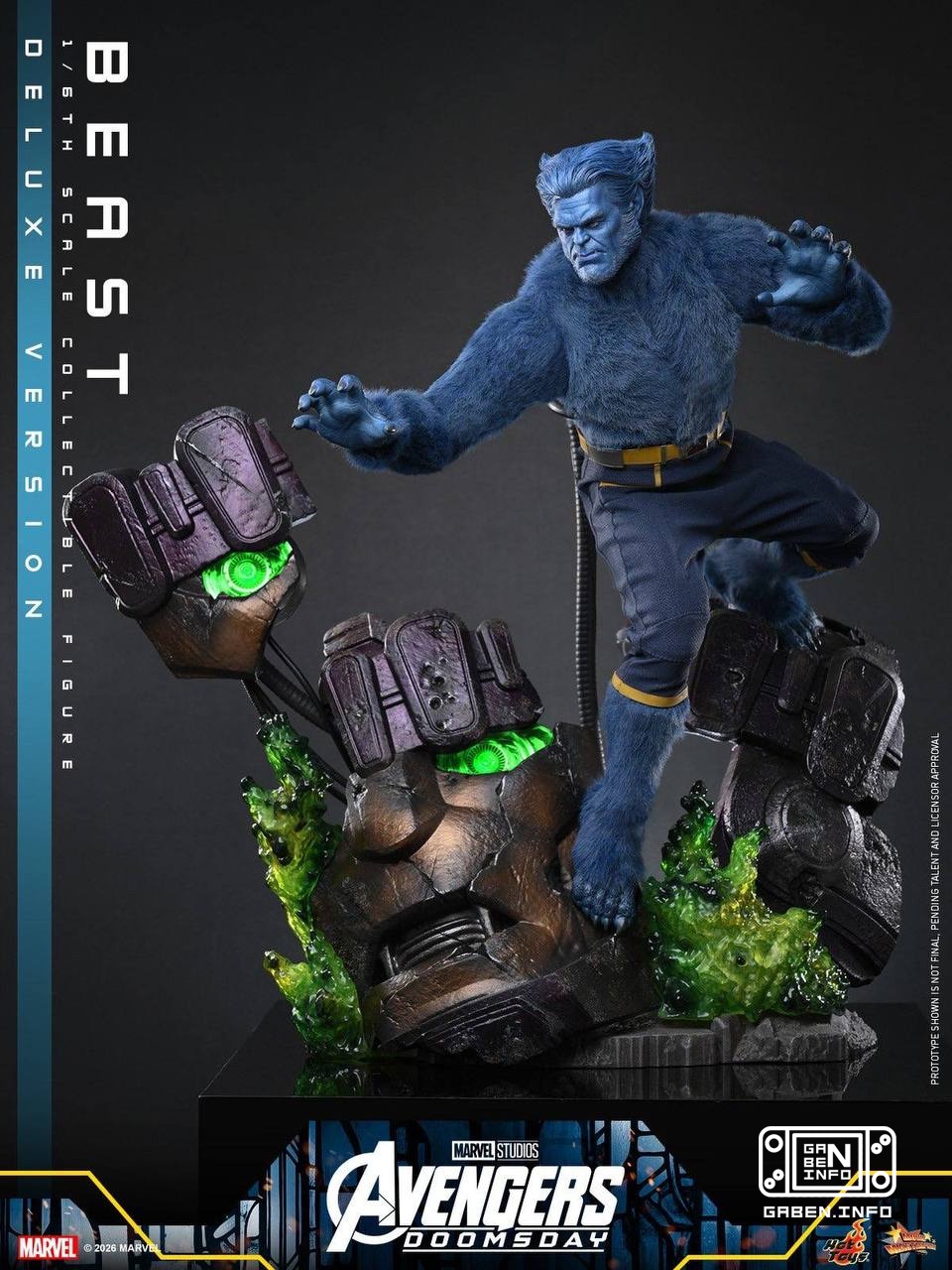 Hot Toys показали фигурку Зверя по фильму «Мстители: Доктор Дум».