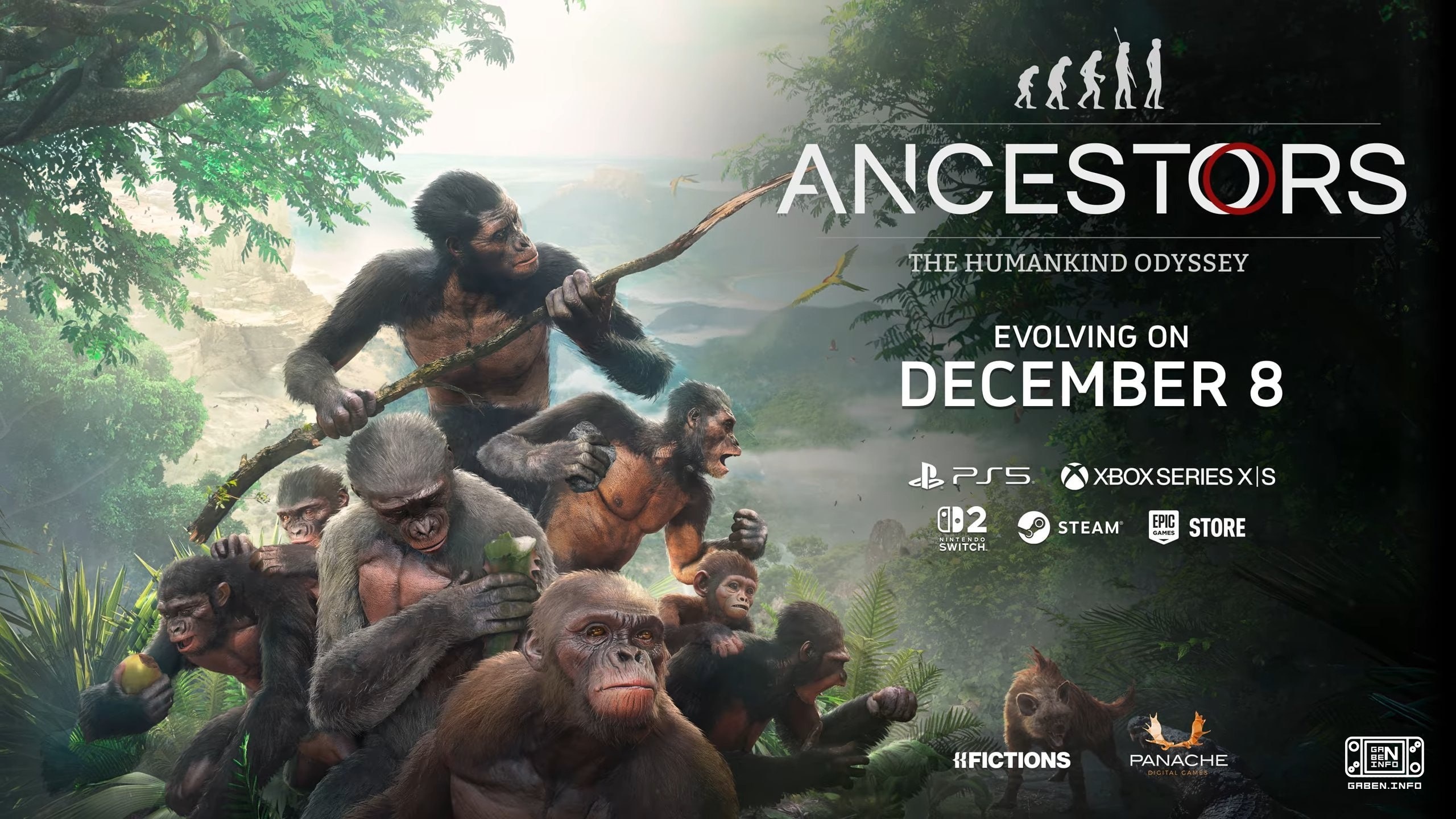 Ancestors will hit the Switch 2, PS5 and Xbox Series on December 8, and Zero Parades: Directors Cut will hit the Switch ...