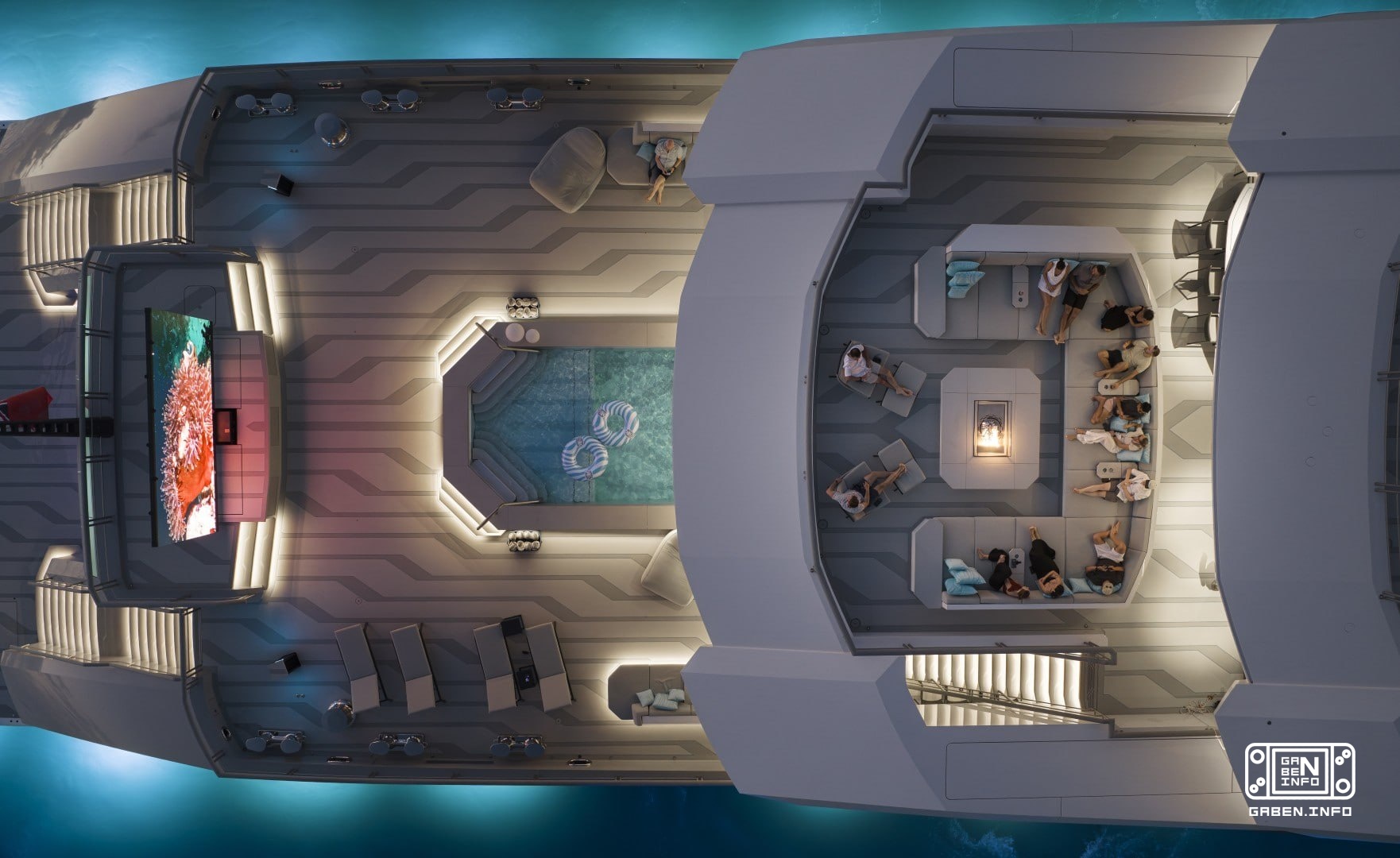 😁 Uncle Gabe Newell decided to thank the 3,000 people who helped build his superyacht worth $500M! And no, it's not just...