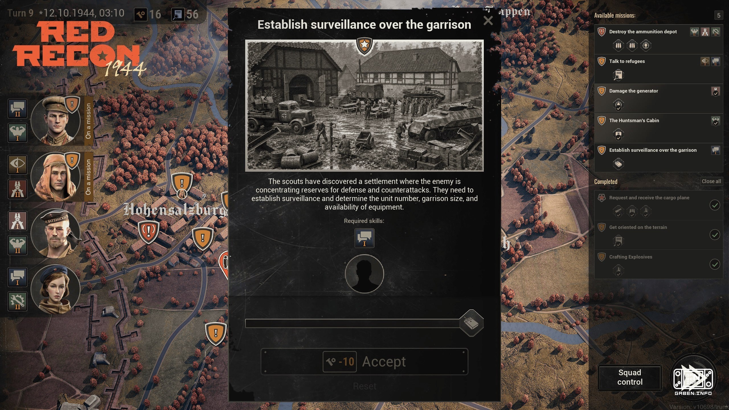 ️ The Red Recon: 1944 or "Intelligence: 1944" demo is updated on Steam. What is it? Our answer is Commandos. The games a...