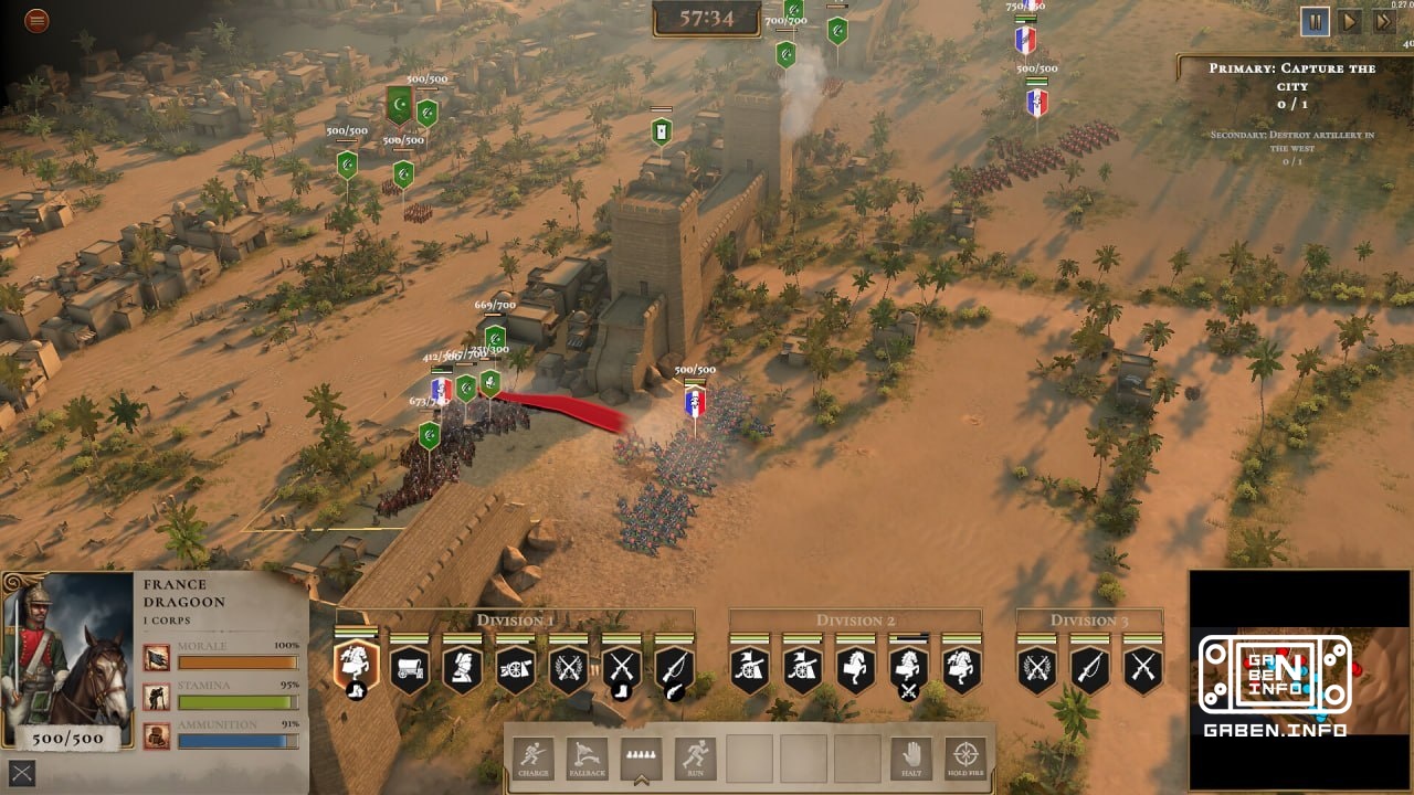 In Steam, a demo version of the Napoleonic Wars simulator is released, which allows you to evaluate the basic game mecha...