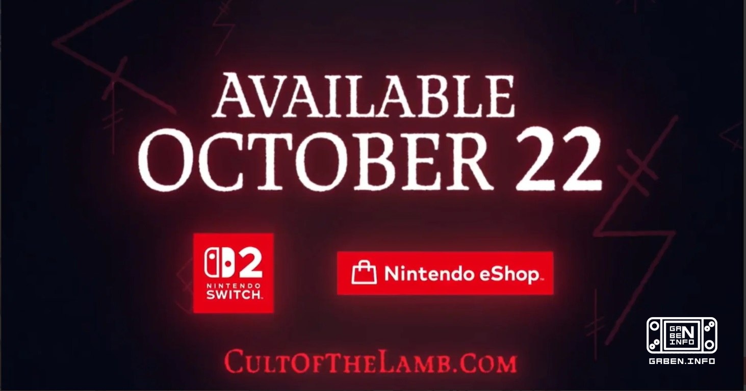 Cult of the Lamb is coming to Nintendo Switch 2! • Free upgrade: All owners of the original Nintendo Switch version of t...