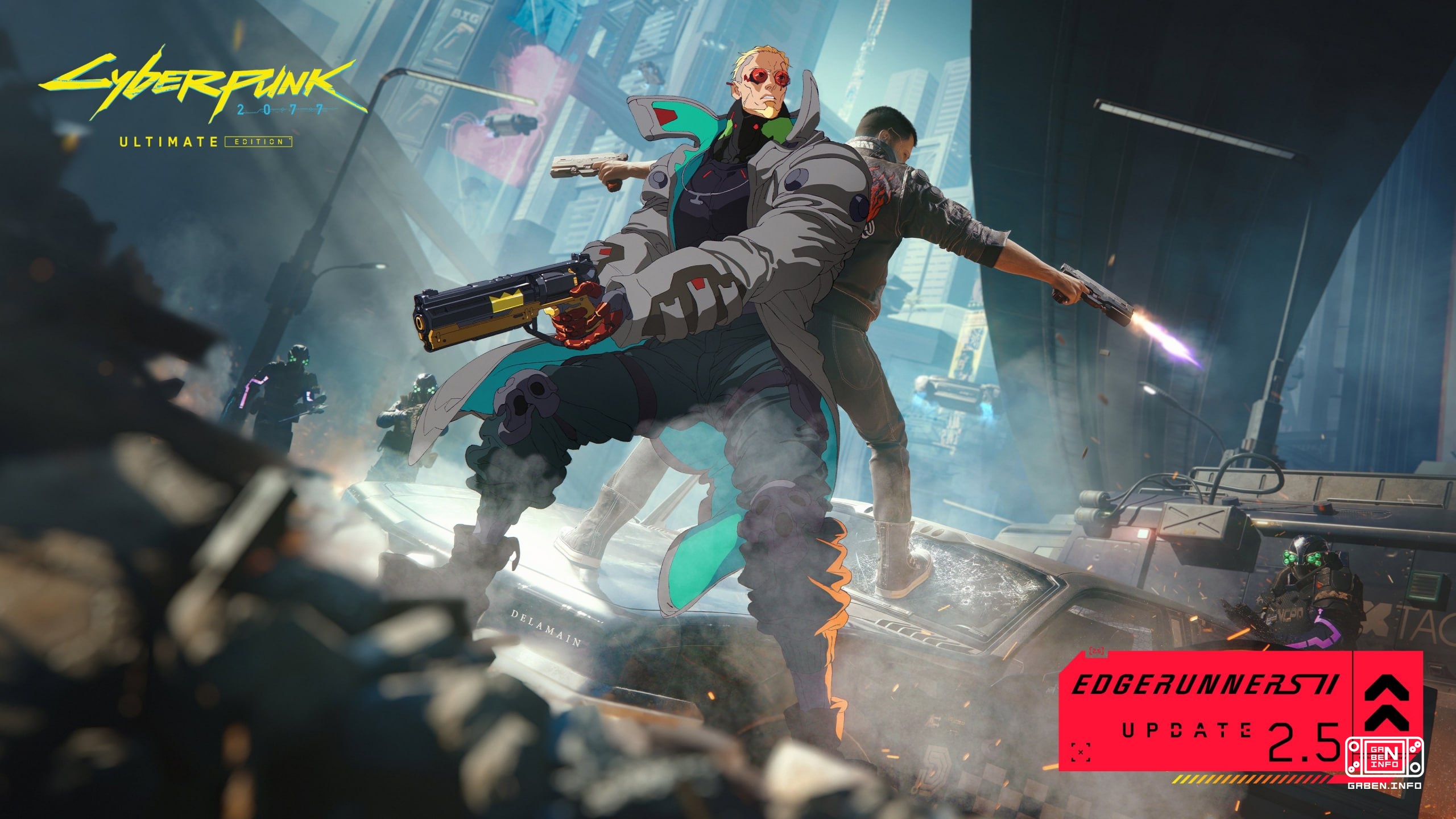 BREAKING: Cyberpunk 2077 recebe uma atualização para a segunda temporada de Edgerunners O lançamento da atualização 2.5 ...