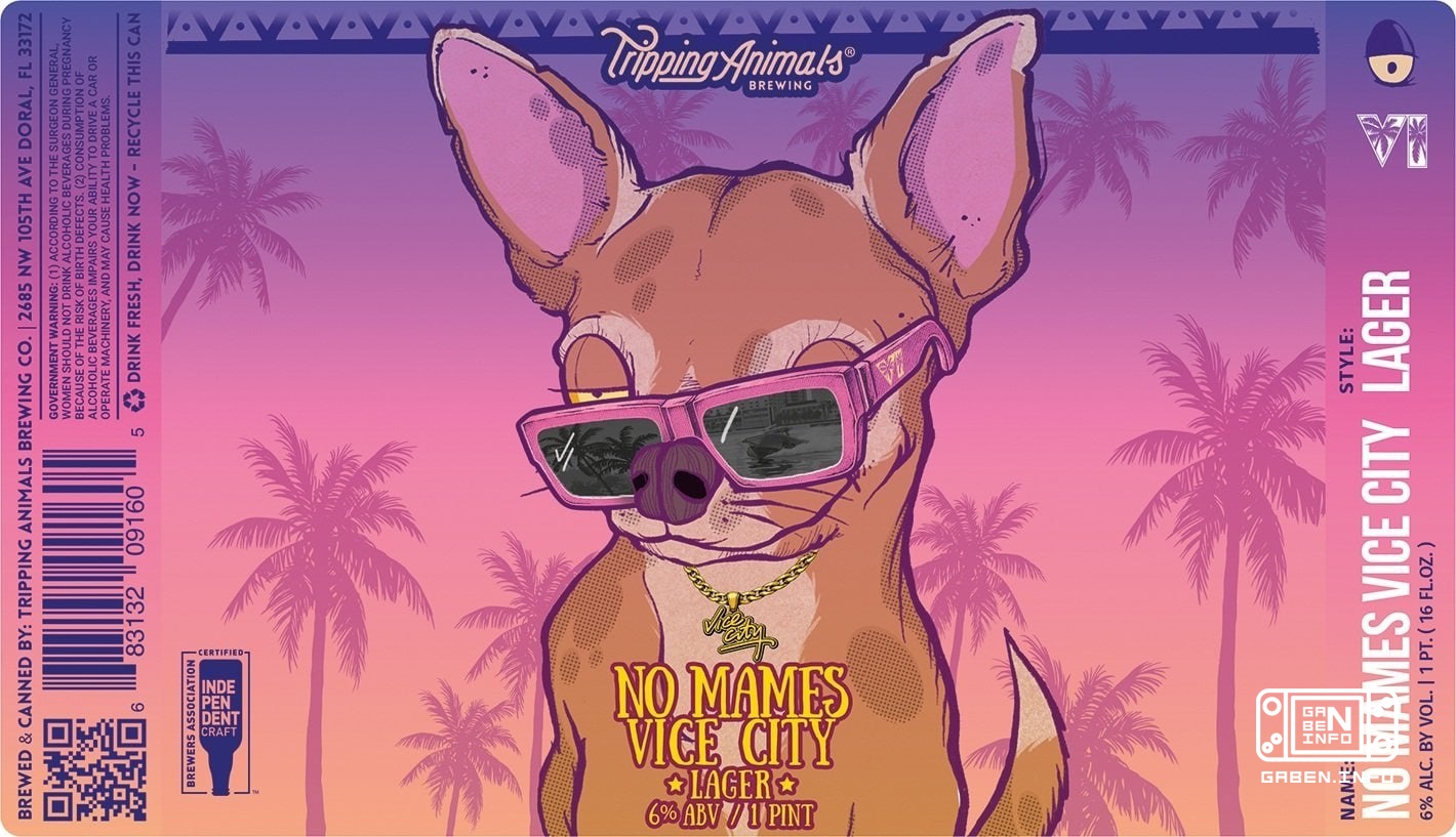 GTA VI PREVENÇA A BEVA NA VIDA REAL Parece que a Tripping Animals Brewing irá produzir e produzir bebidas sob o comando ...