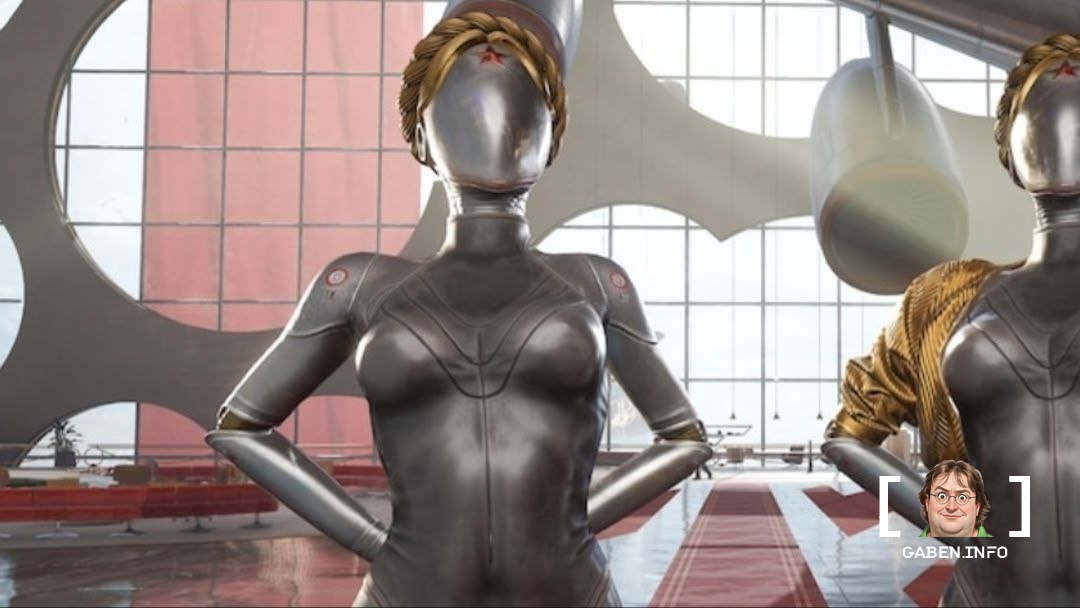 Is Atomic Heart following the example of Assassin's Creed?The shooter Mundfish will receive a collab with the gacha game...