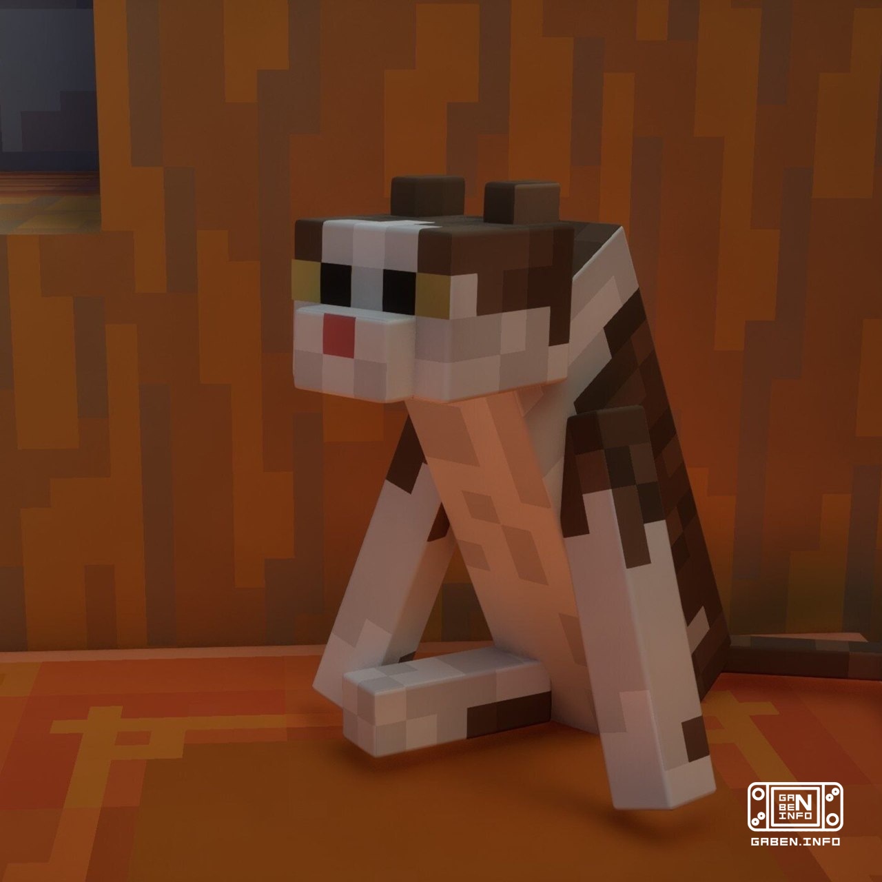 O gato de Pogo, um dos desenvolvedores de Minecraft Dungeons 2, foi perpetuado no jogo. Infelizmente, ele não sobreviveu...
