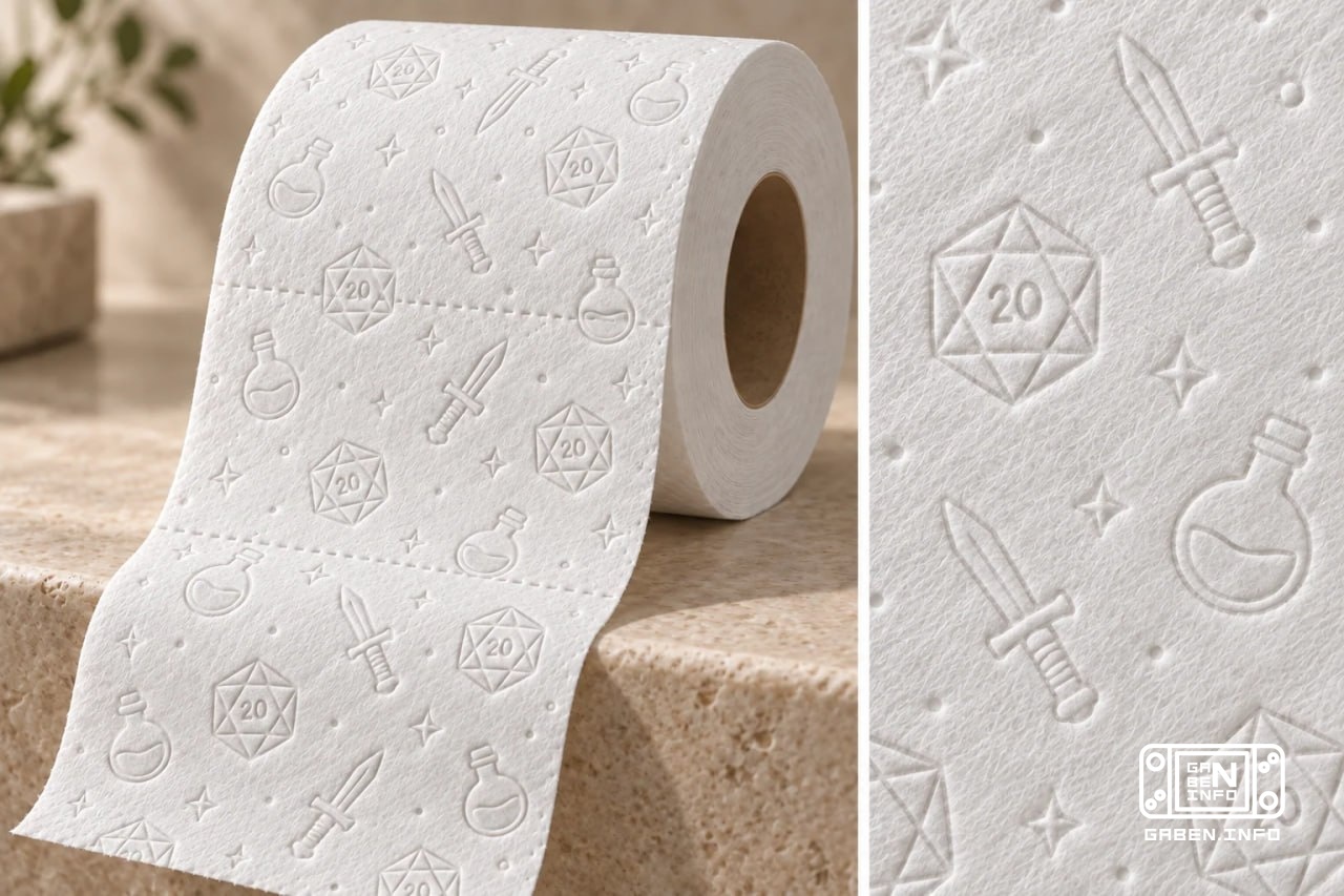 D&D will release toilet paper . Dungeon & Dookie has presented the best gift for a troupe of 24 stylized roller skates. ...