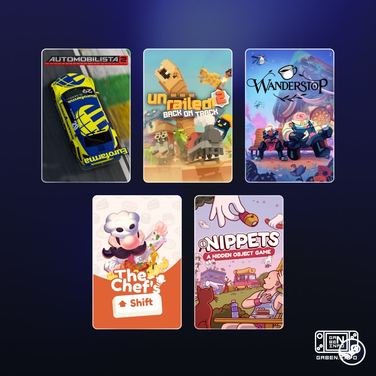 Steam has launched daily discounts 70% off Automobilista 2, 30% off Unrailed 2: Back on Track, 50% off Wanderstop, 40% o...