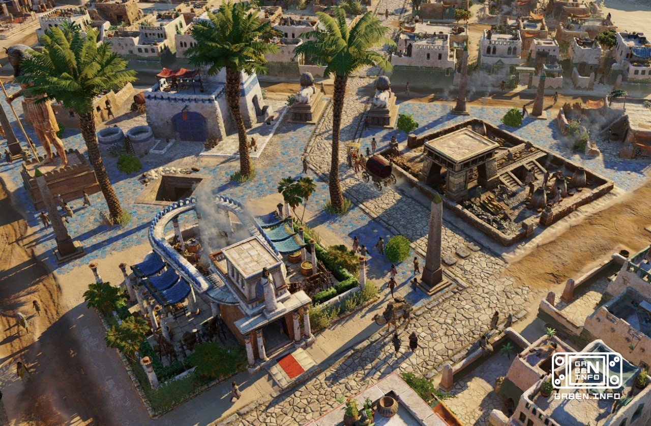 The population of Egypt and unique productions in the upcoming addition Anno 117: Pax Romana In the paid addition Dawn o...