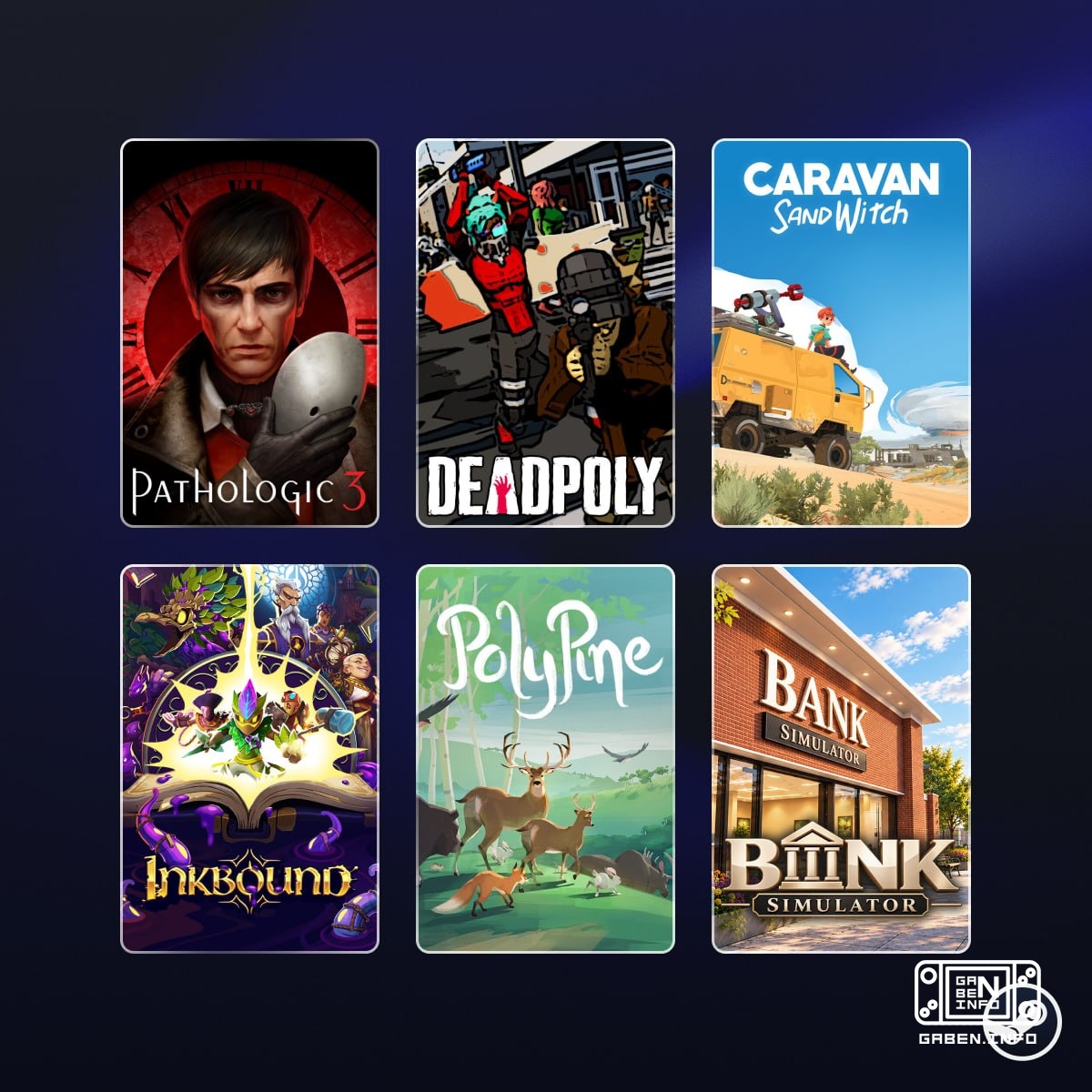 Steam has launched daily discounts Pathologic 3 got a 35% discount, 42% off DeadPoly, 65% off Caravan SandWitch, 75% off...