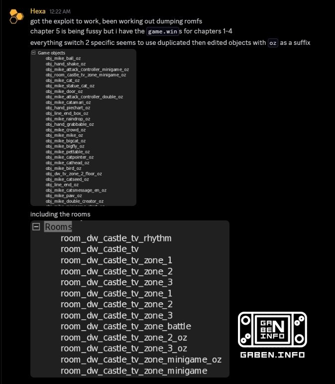 The first ROM images for the Nintendo Switch 2 began to be extracted and studied, and one of the first was DELTARUNE (ch...